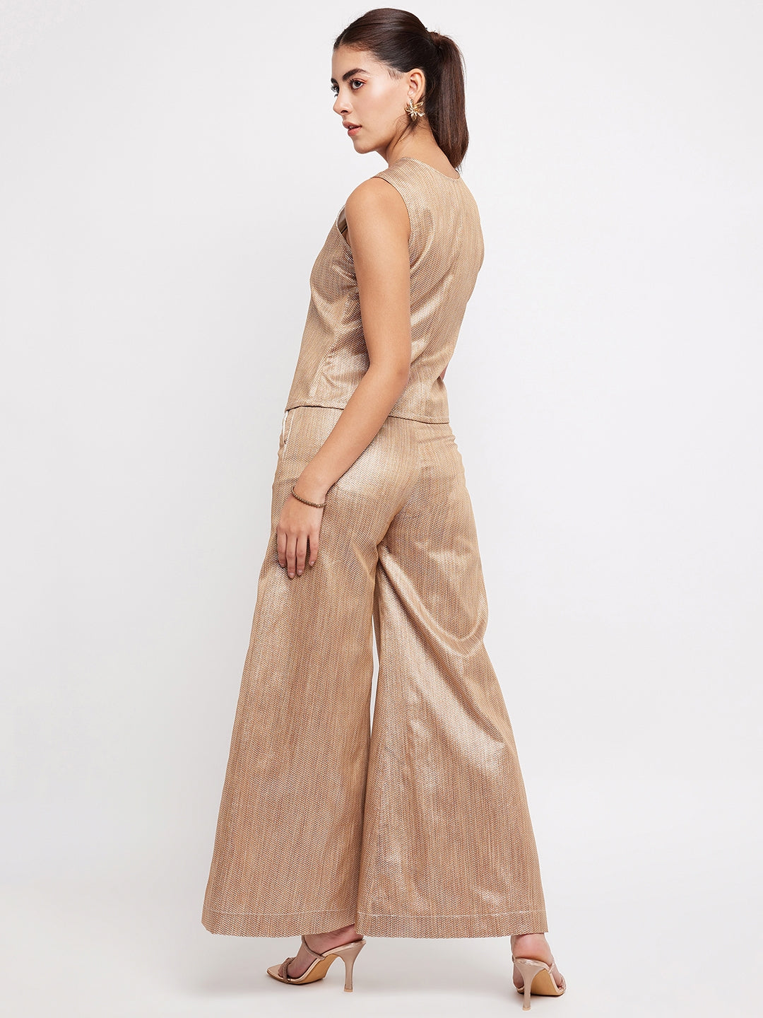 Irine Pants | Silk Gold