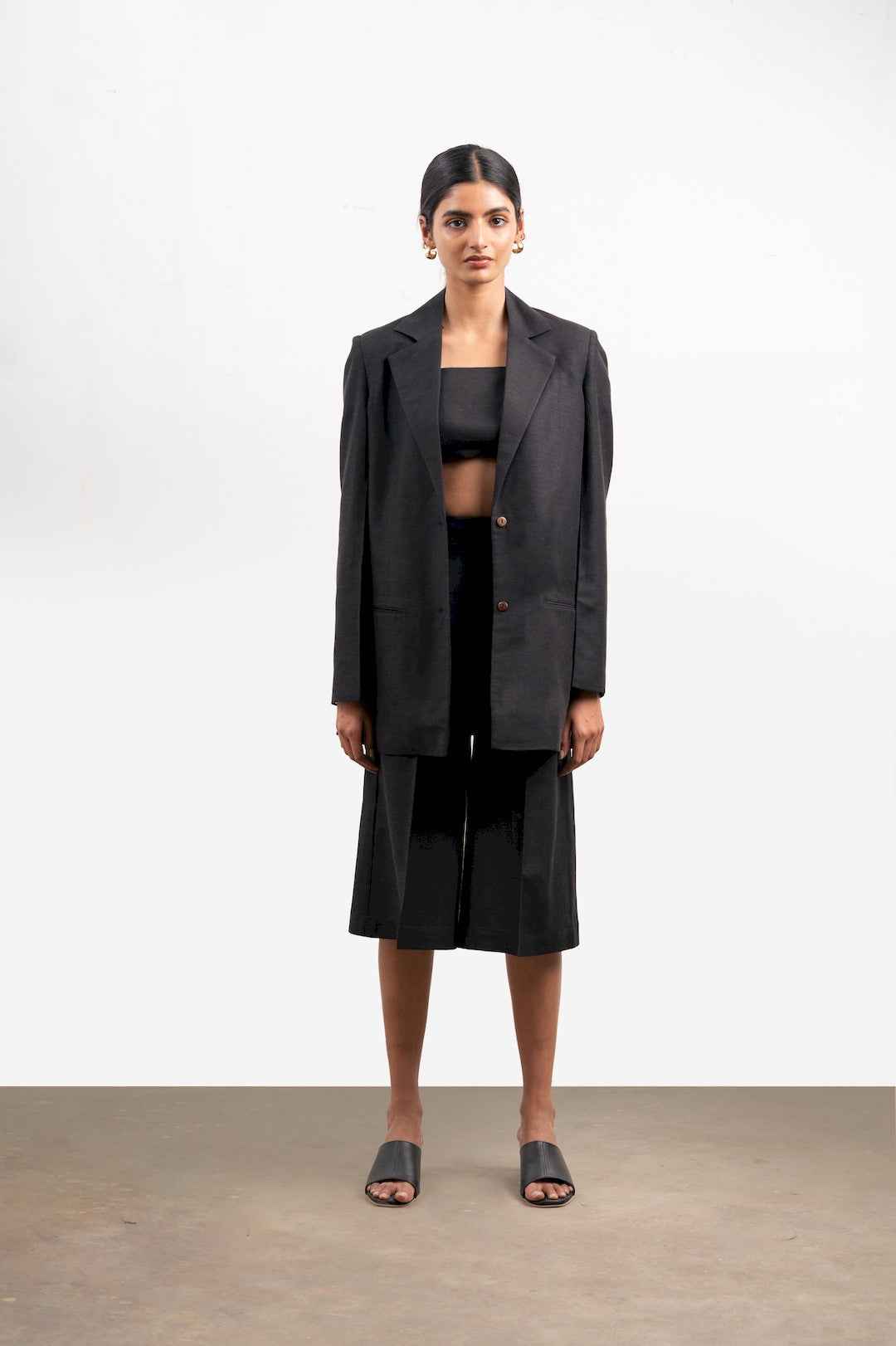 Brion Blazer Set | Black