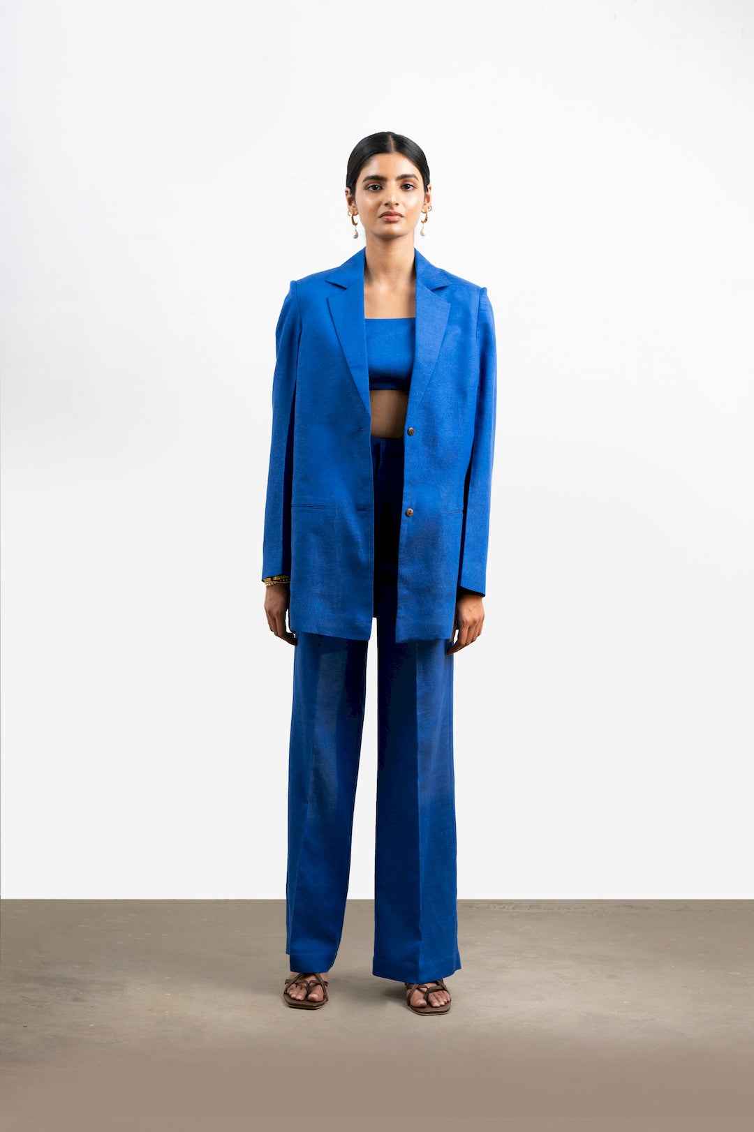 Brion Blazer Set | Blue