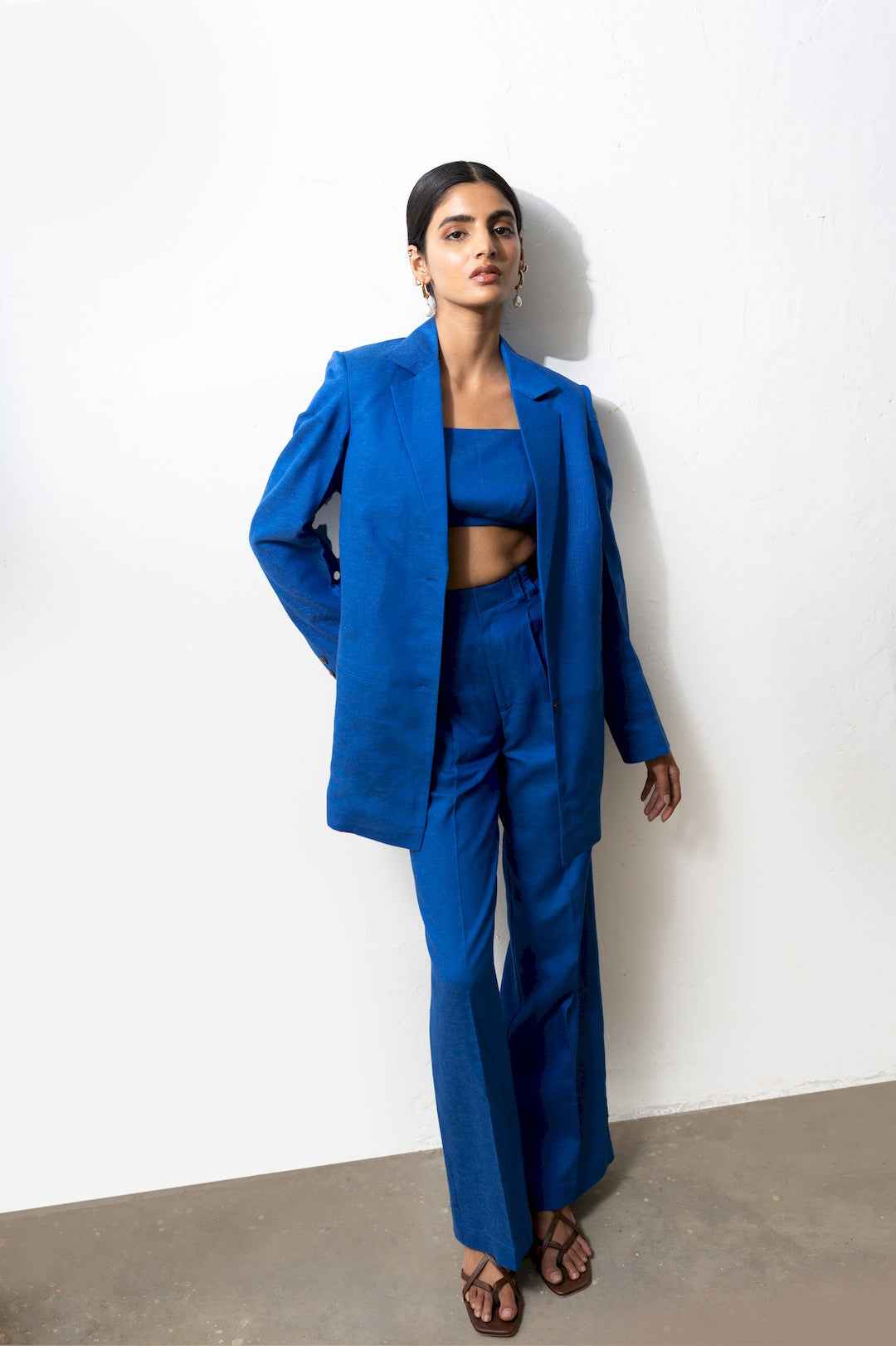Brion Blazer Set | Blue