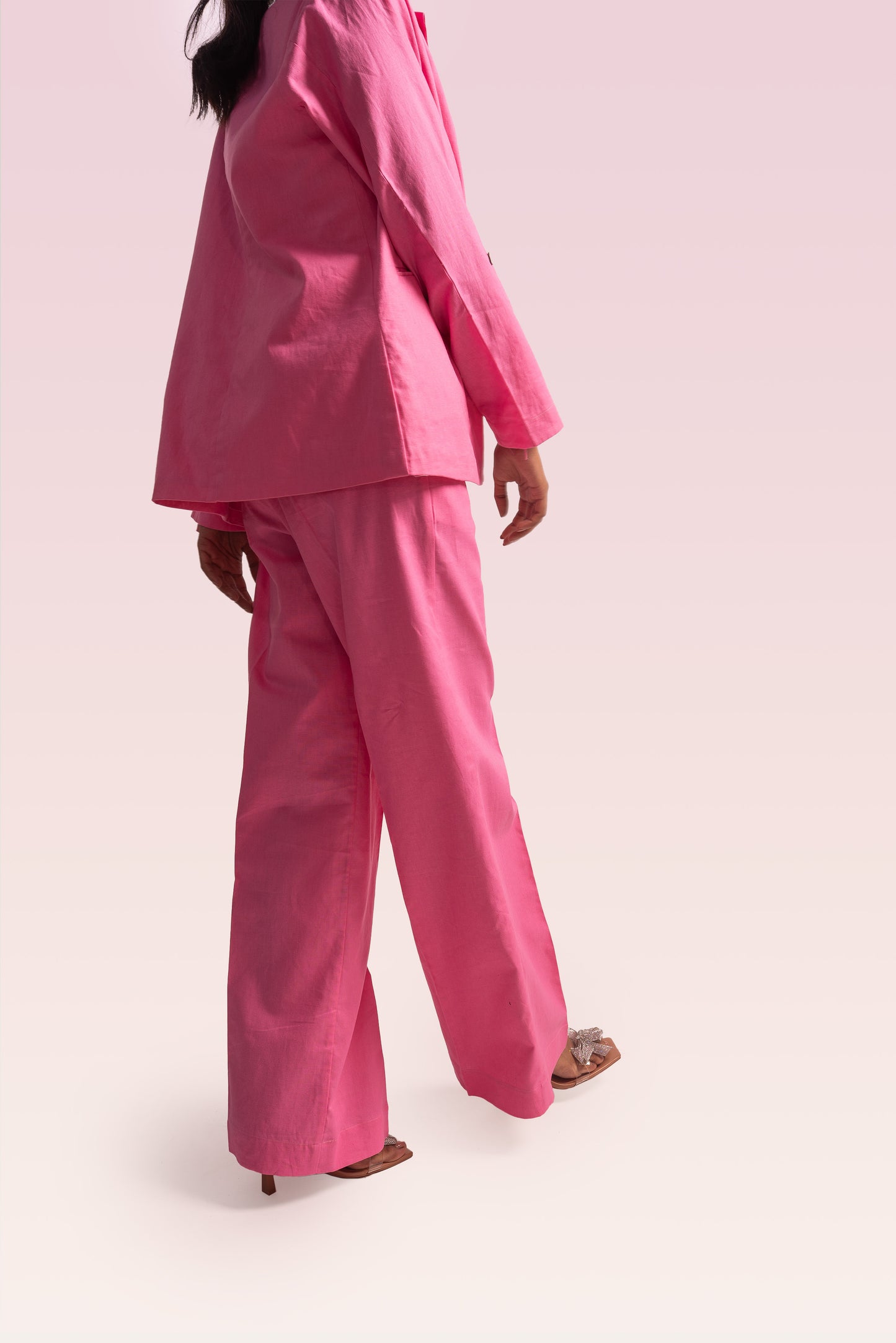 Girth High Waisted Pants | Pink