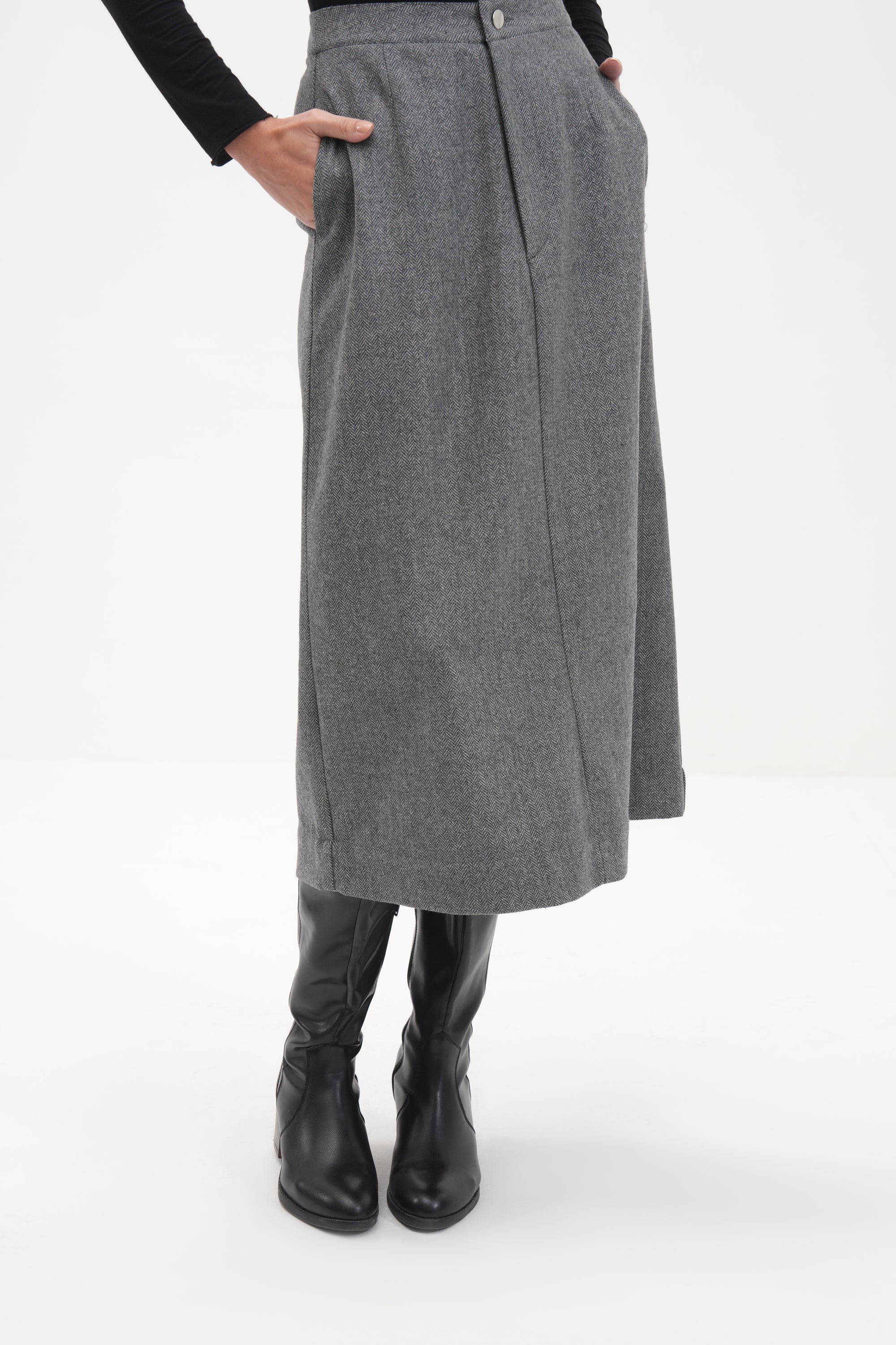 #Color_Grey Herringbone