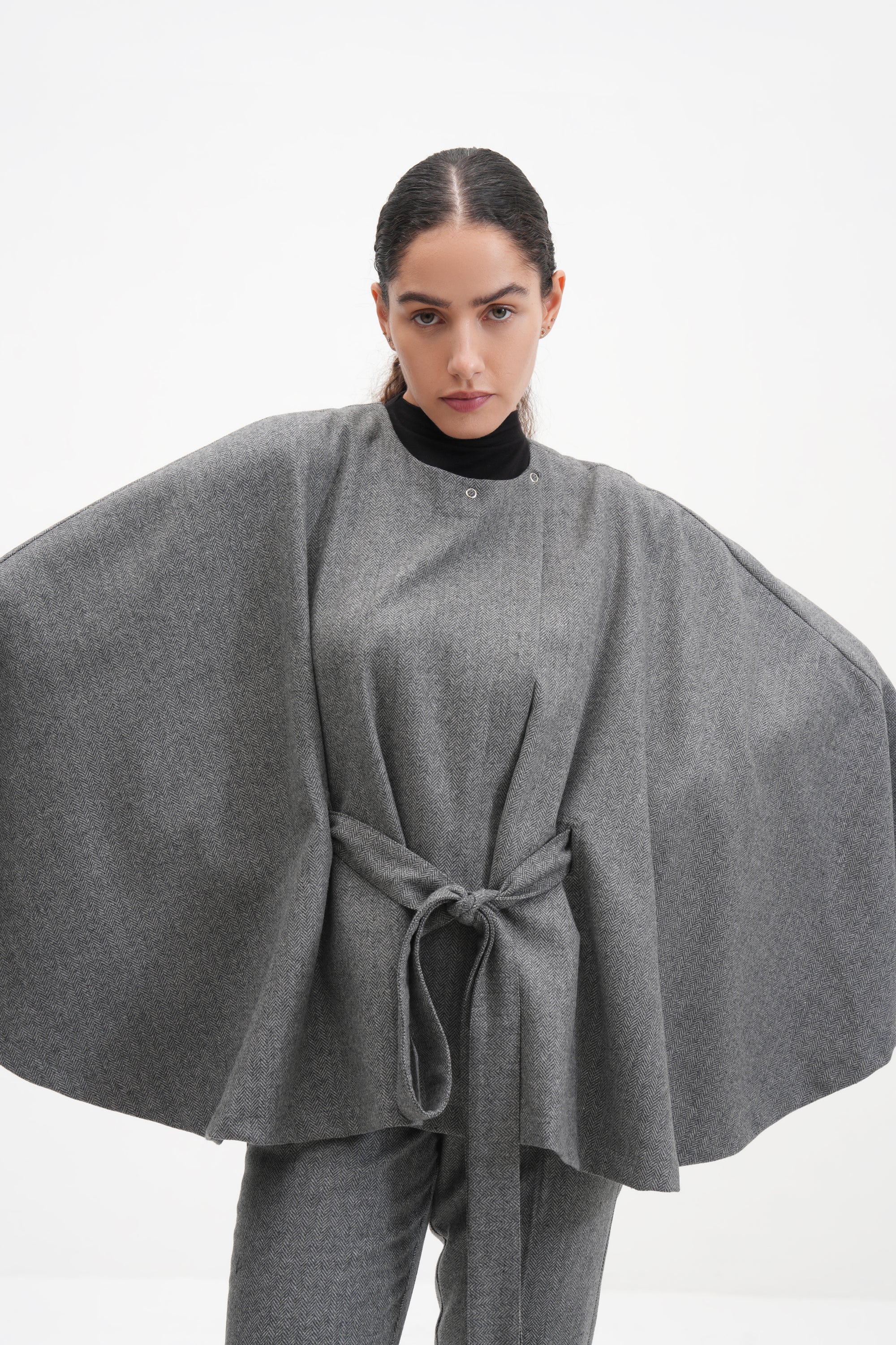 #Color_Grey Herringbone