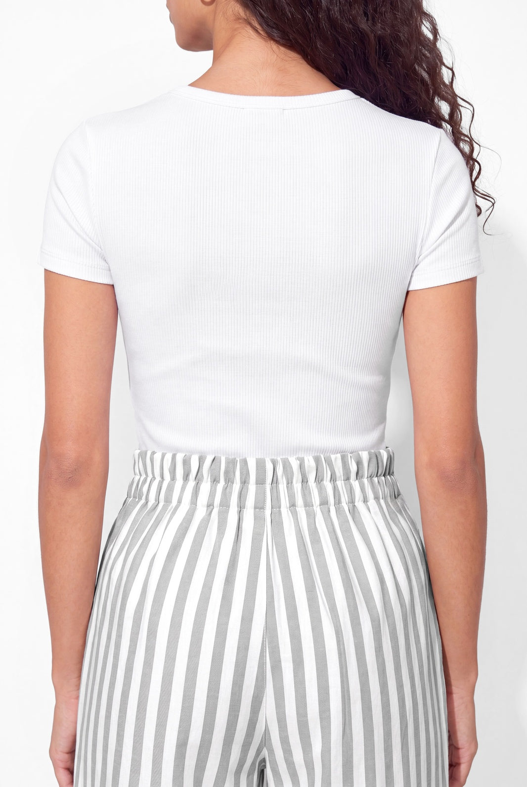 Soho Pants - Grey Stripe