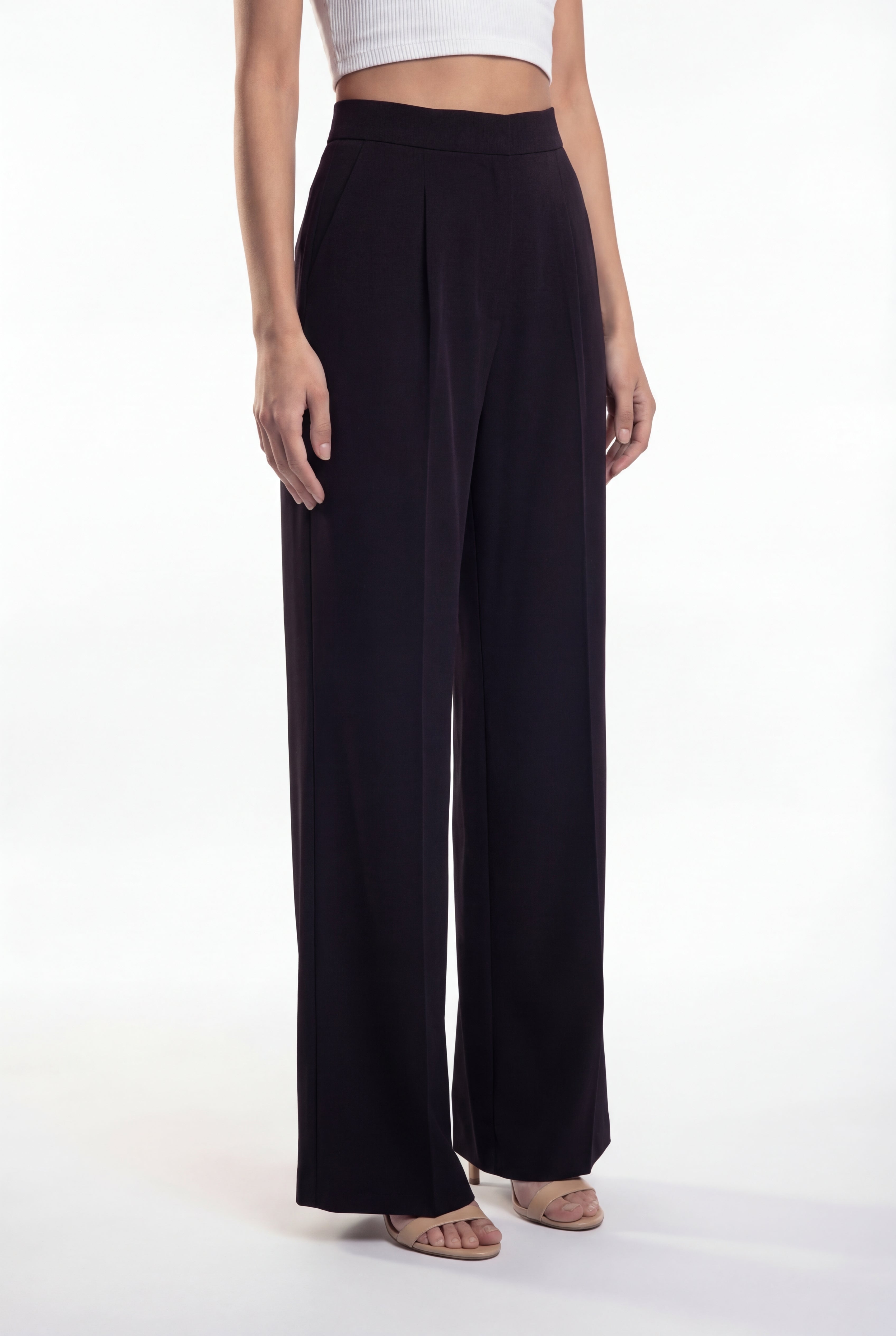 Flow Flat Waistband Pants - Onyx