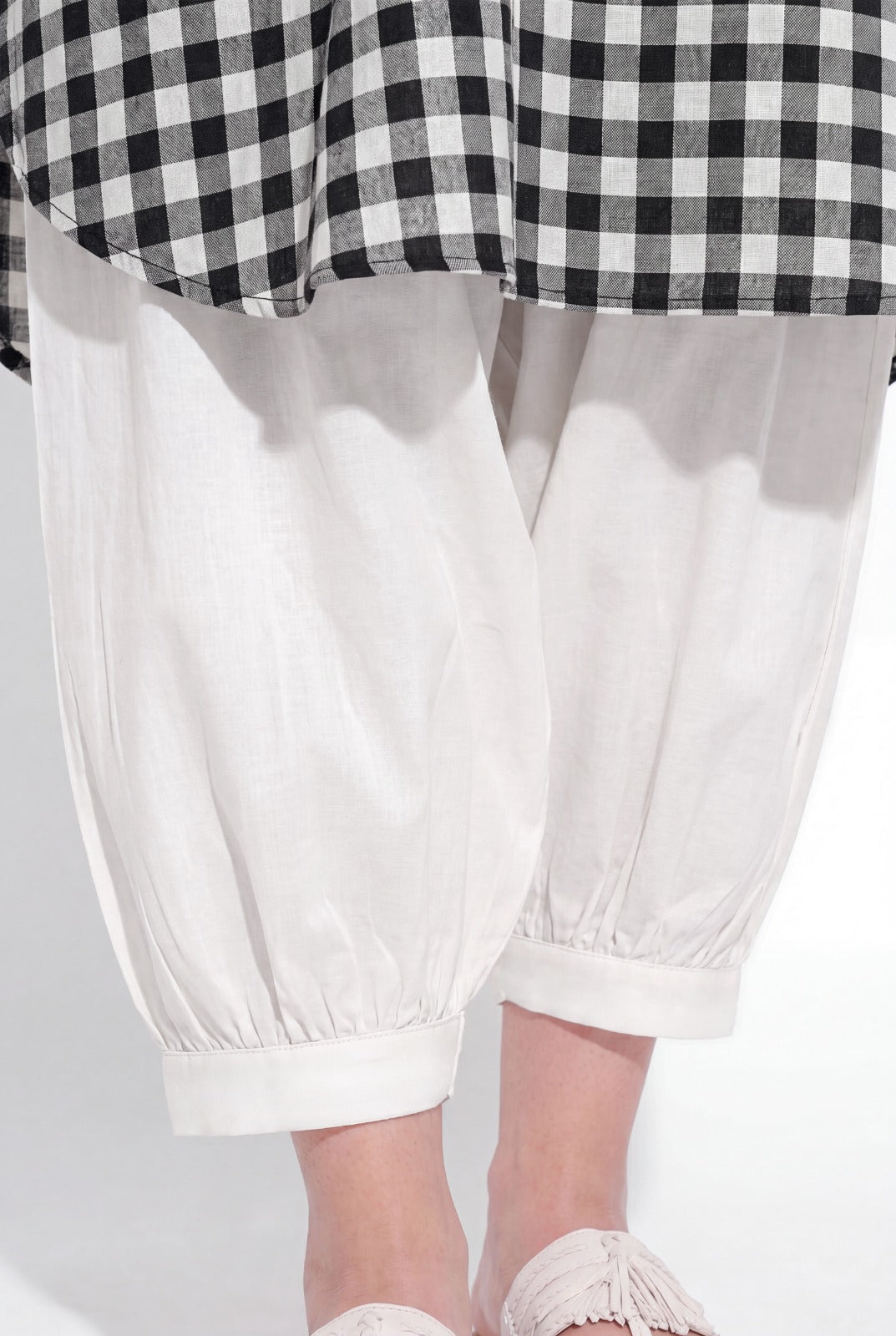Mira Kurta Set - Black Check