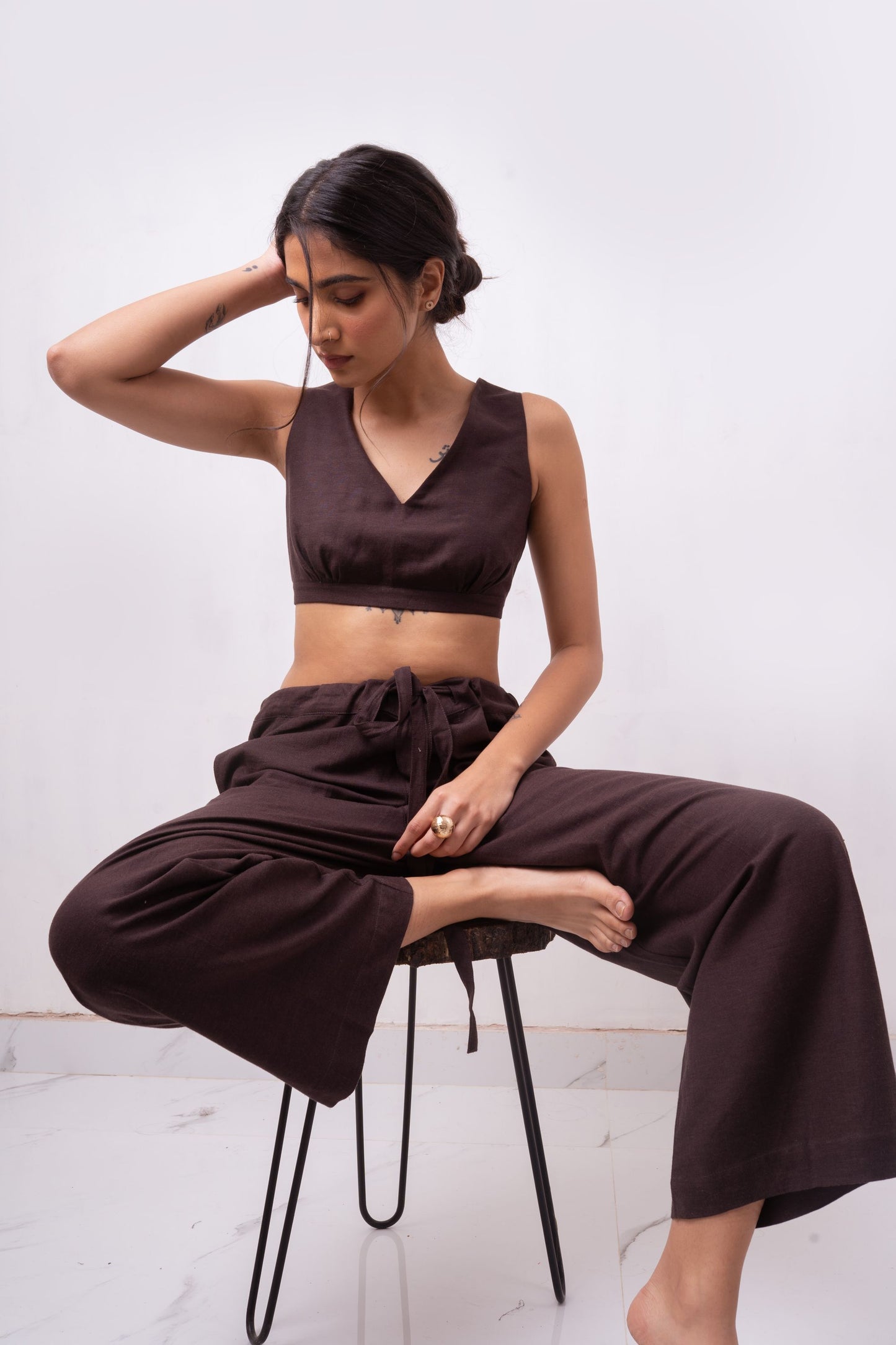 Evere Lounge Trousers | Coffee