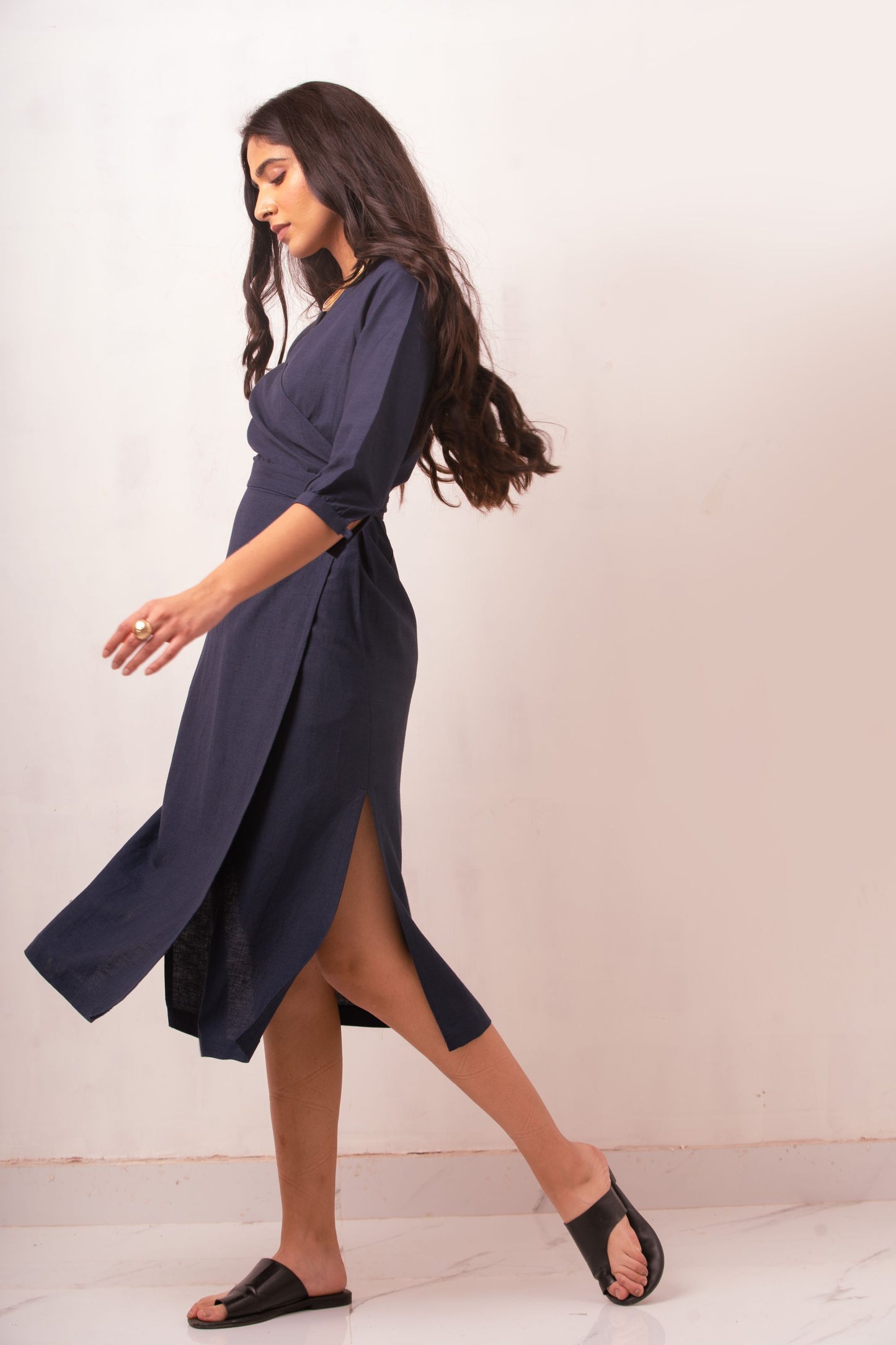 Selah Dress | Navy