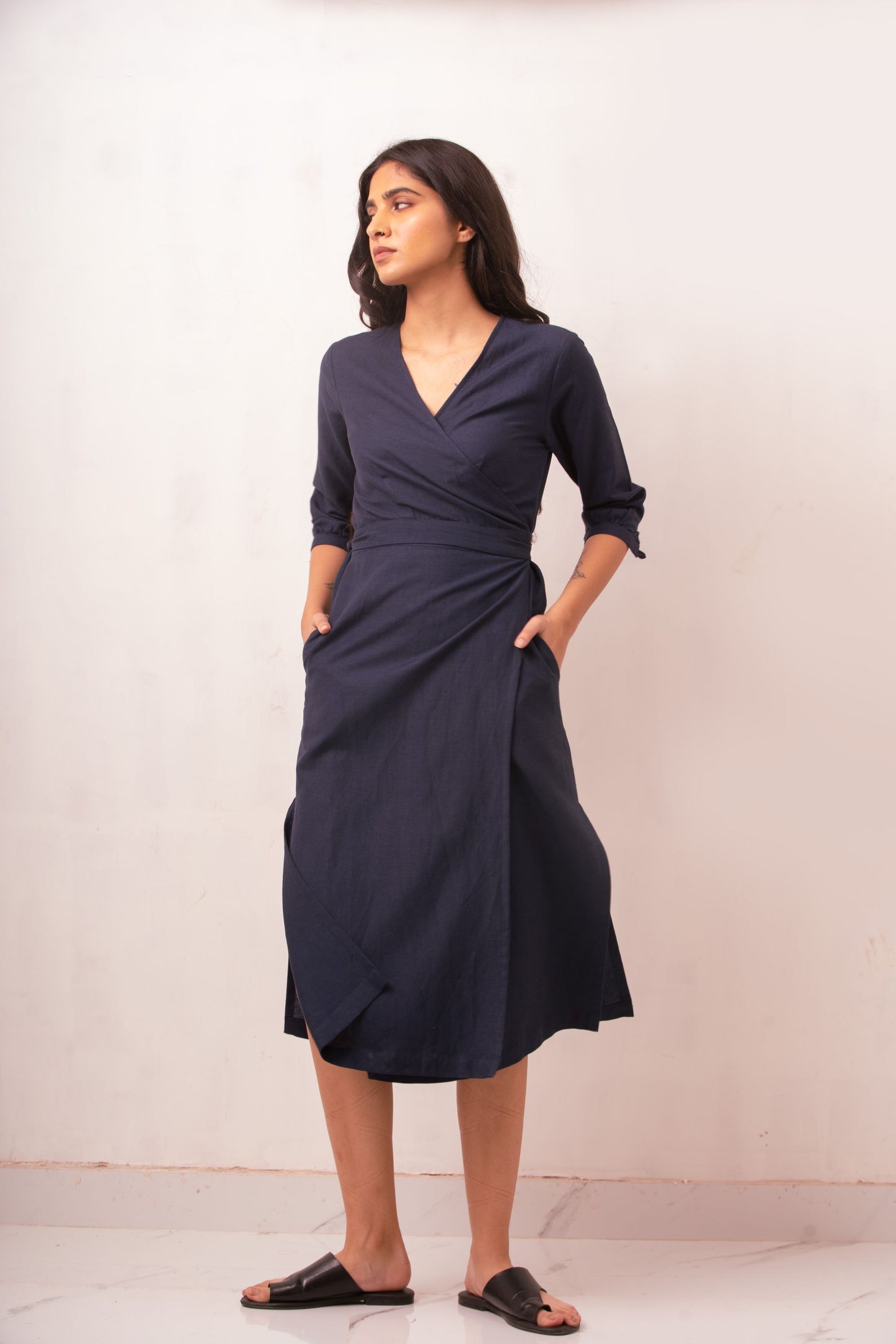 Selah Dress | Navy