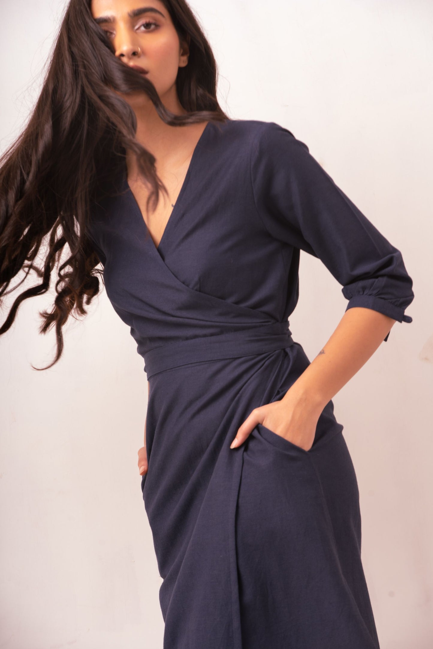 Selah Dress | Navy