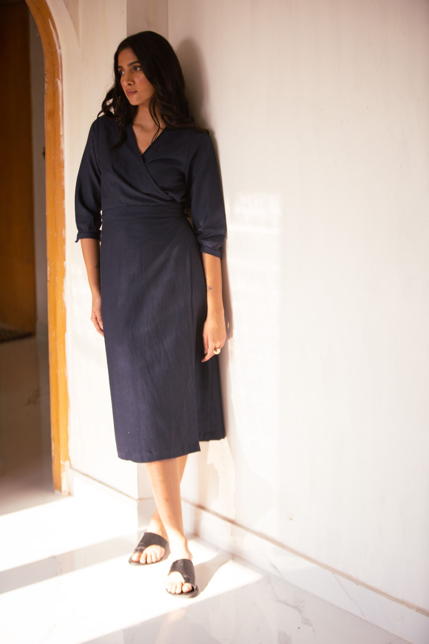 Selah Dress | Navy