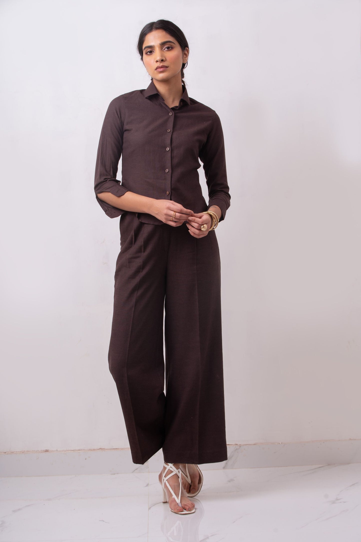Zoro Coffee Shirt - Fitted
