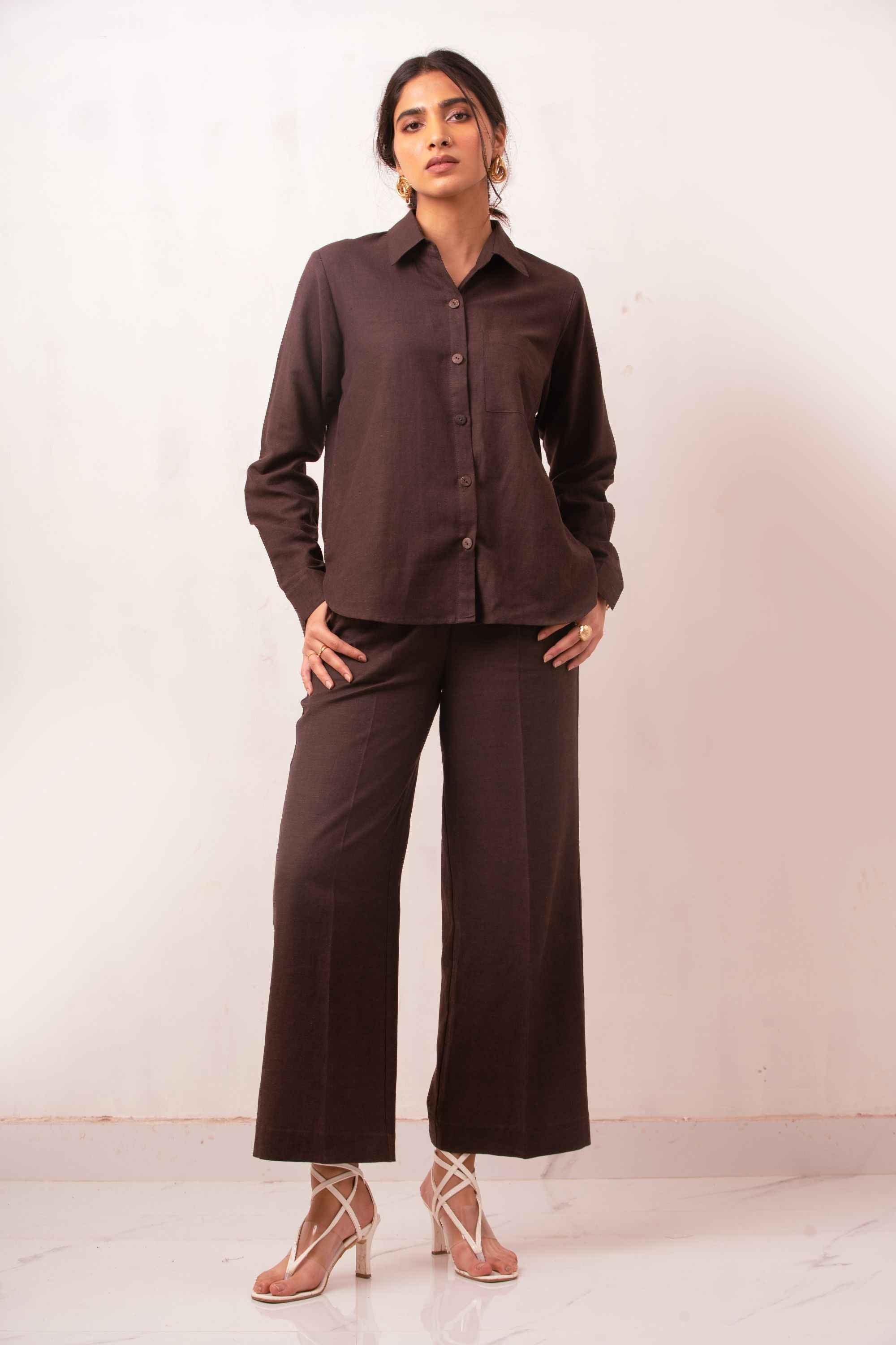 Enate Coffee Shirt - Regular Fit