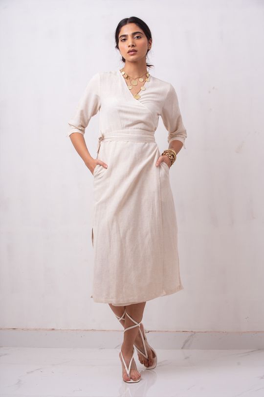 Selah Dress | Offwhite