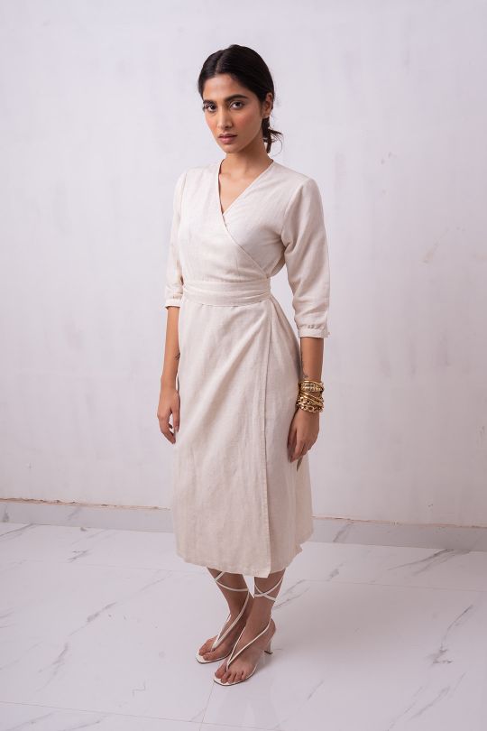 Selah Dress | Offwhite