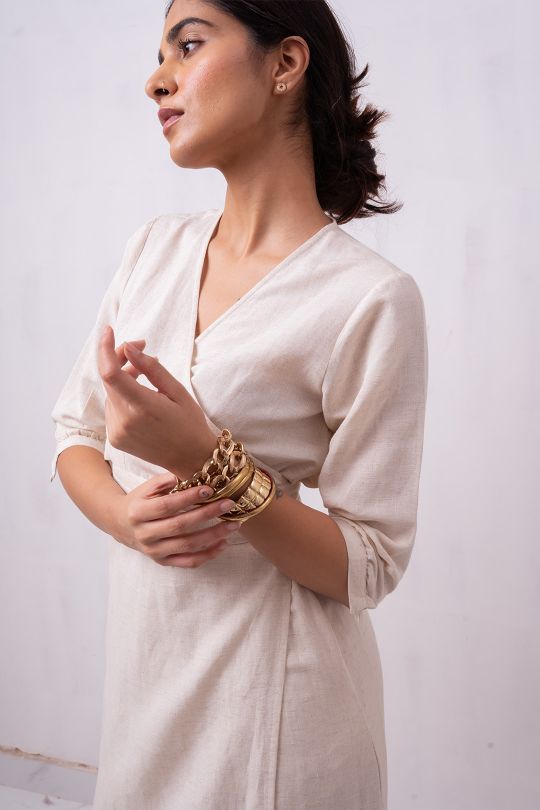Selah Dress | Offwhite