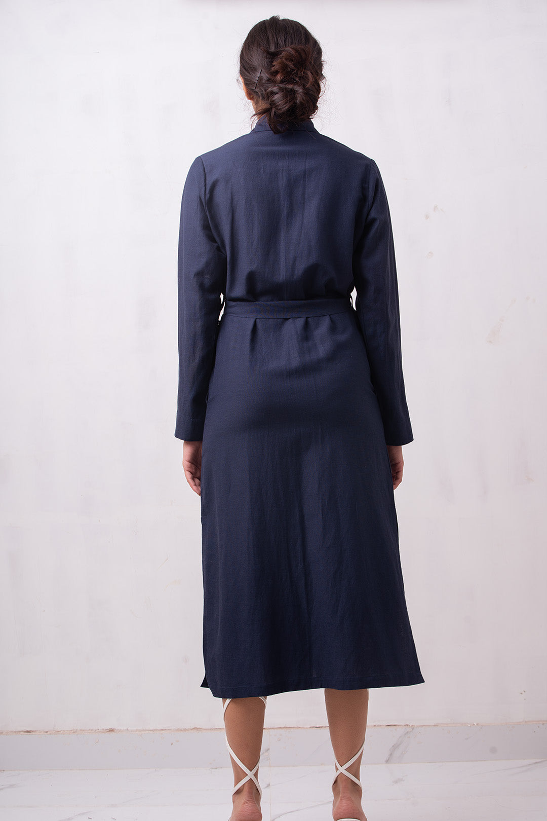Gerny Shirt Dress | Navy