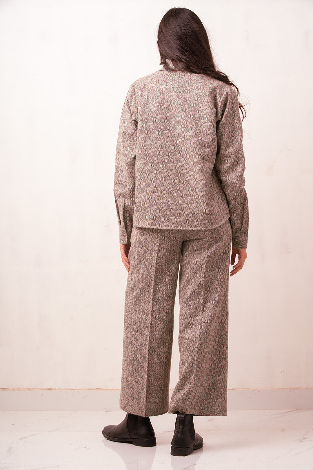 Enate Party Woolen Shirt
