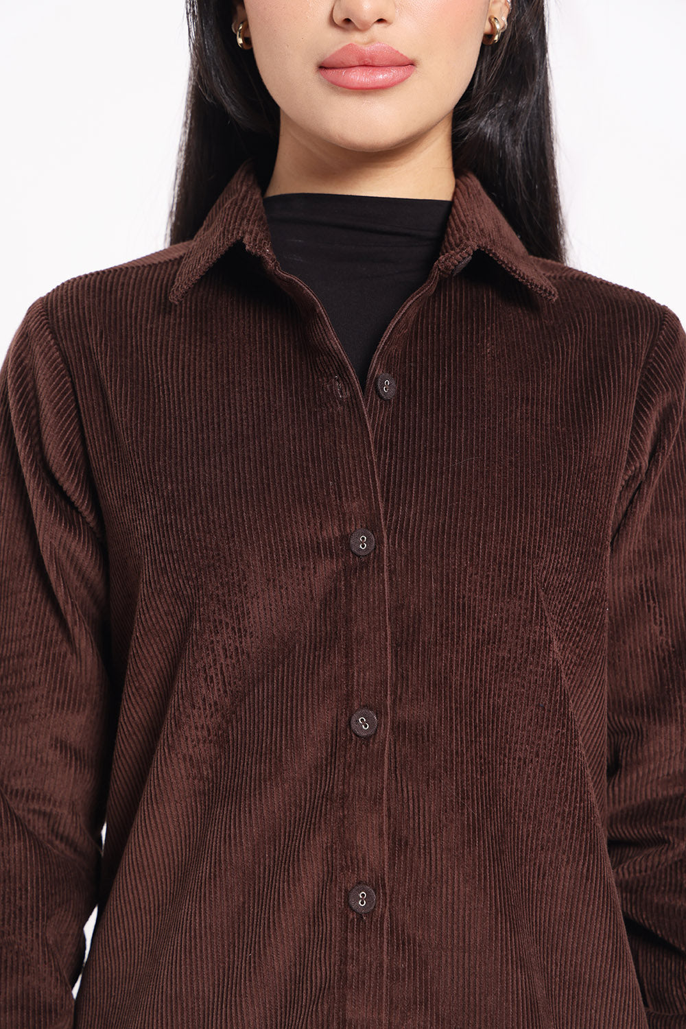 Córd Shirt - Brown