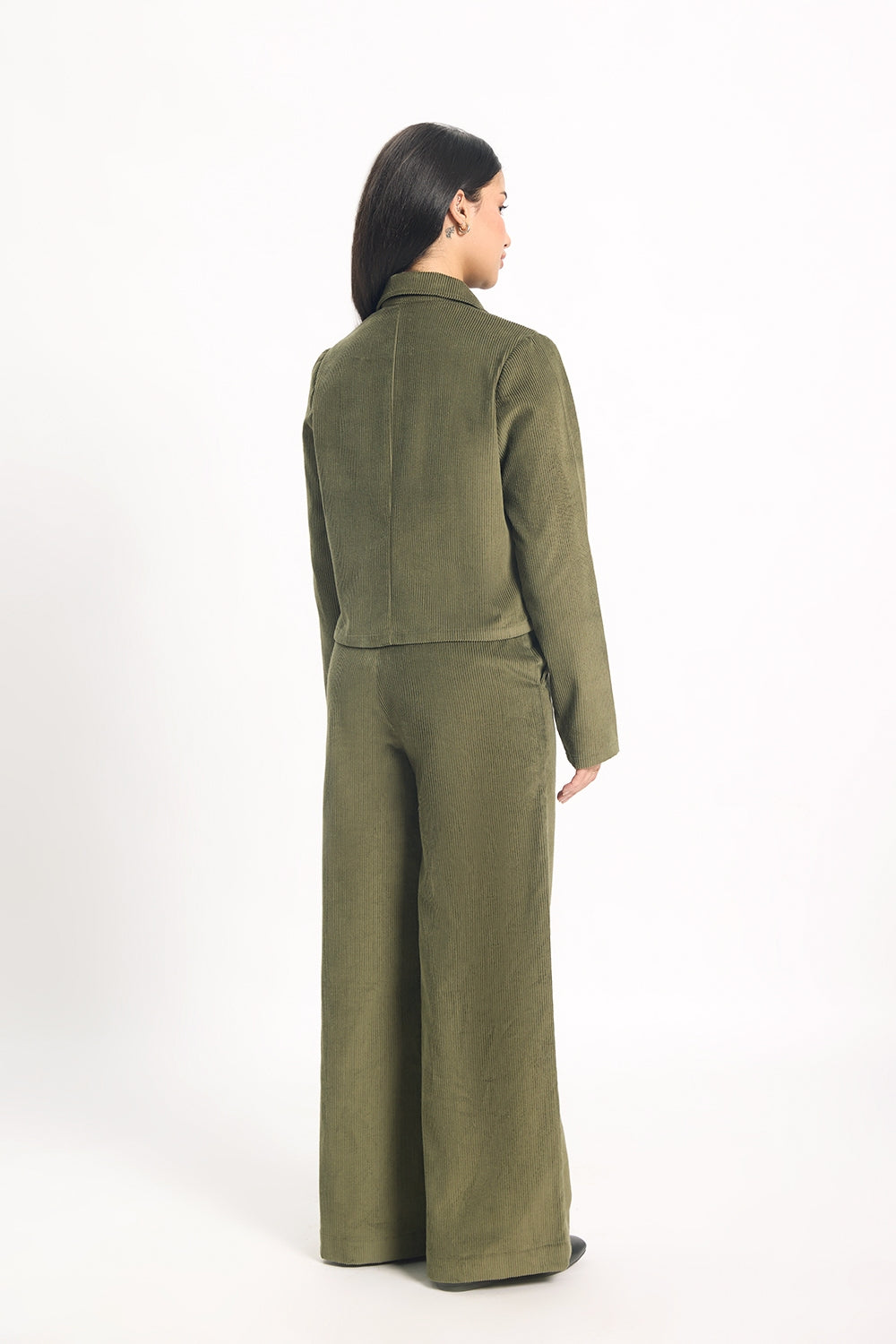 Córd Jacket Coord - Olive