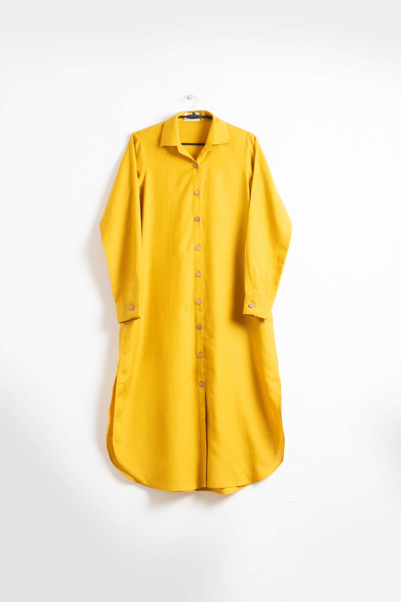 Raffle Shirtdress | Mustard