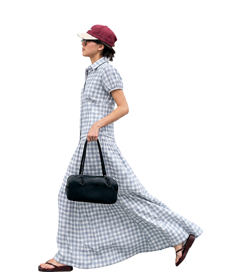 Alba Skirt Black Check
