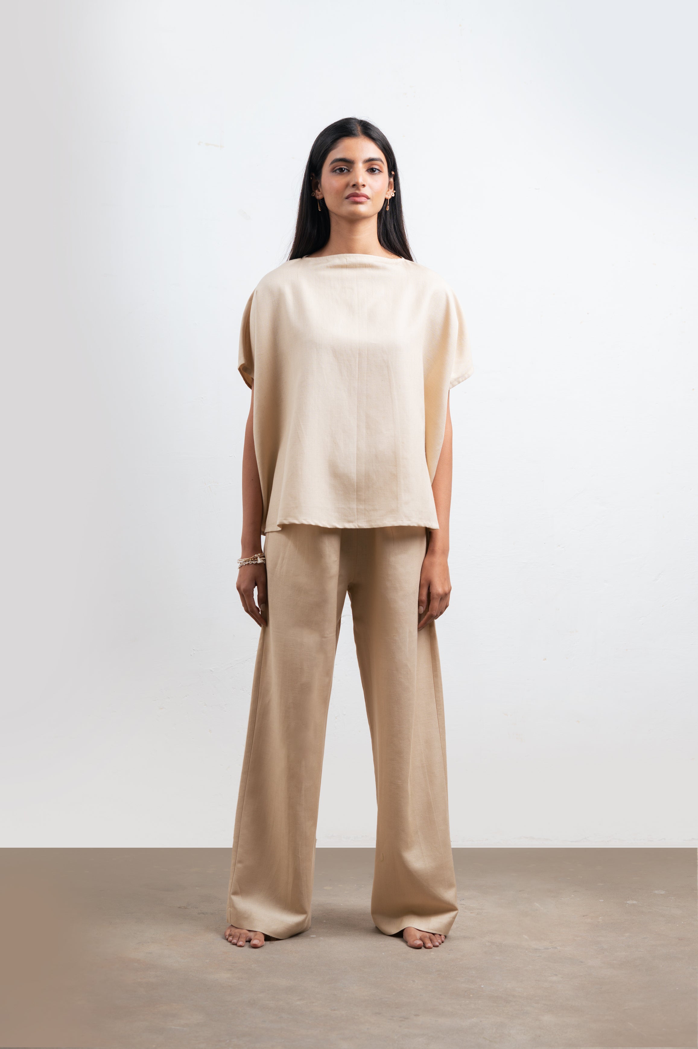 Evere Lounge Trousers | Beige