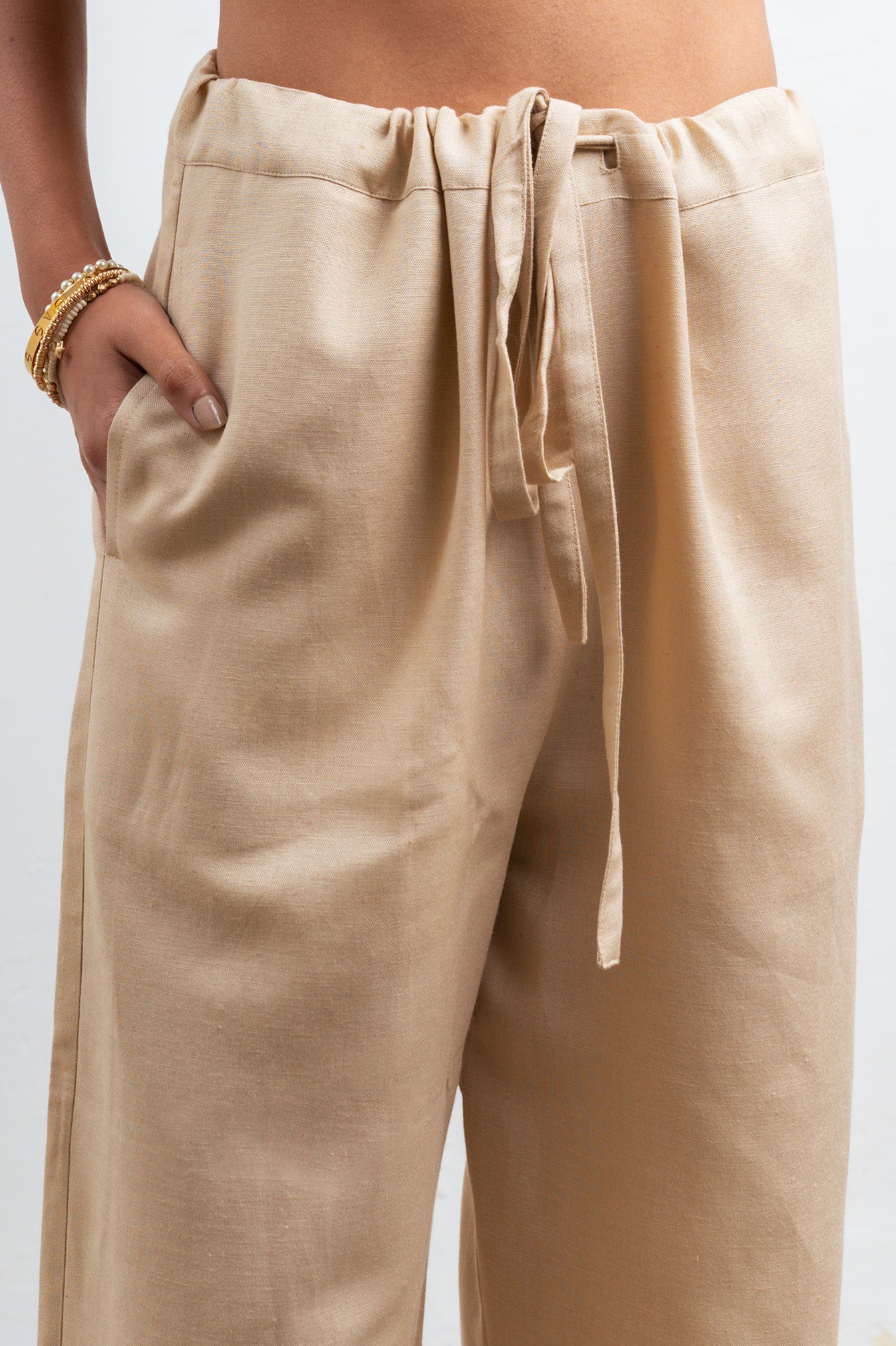 Evere Lounge Trousers | Beige