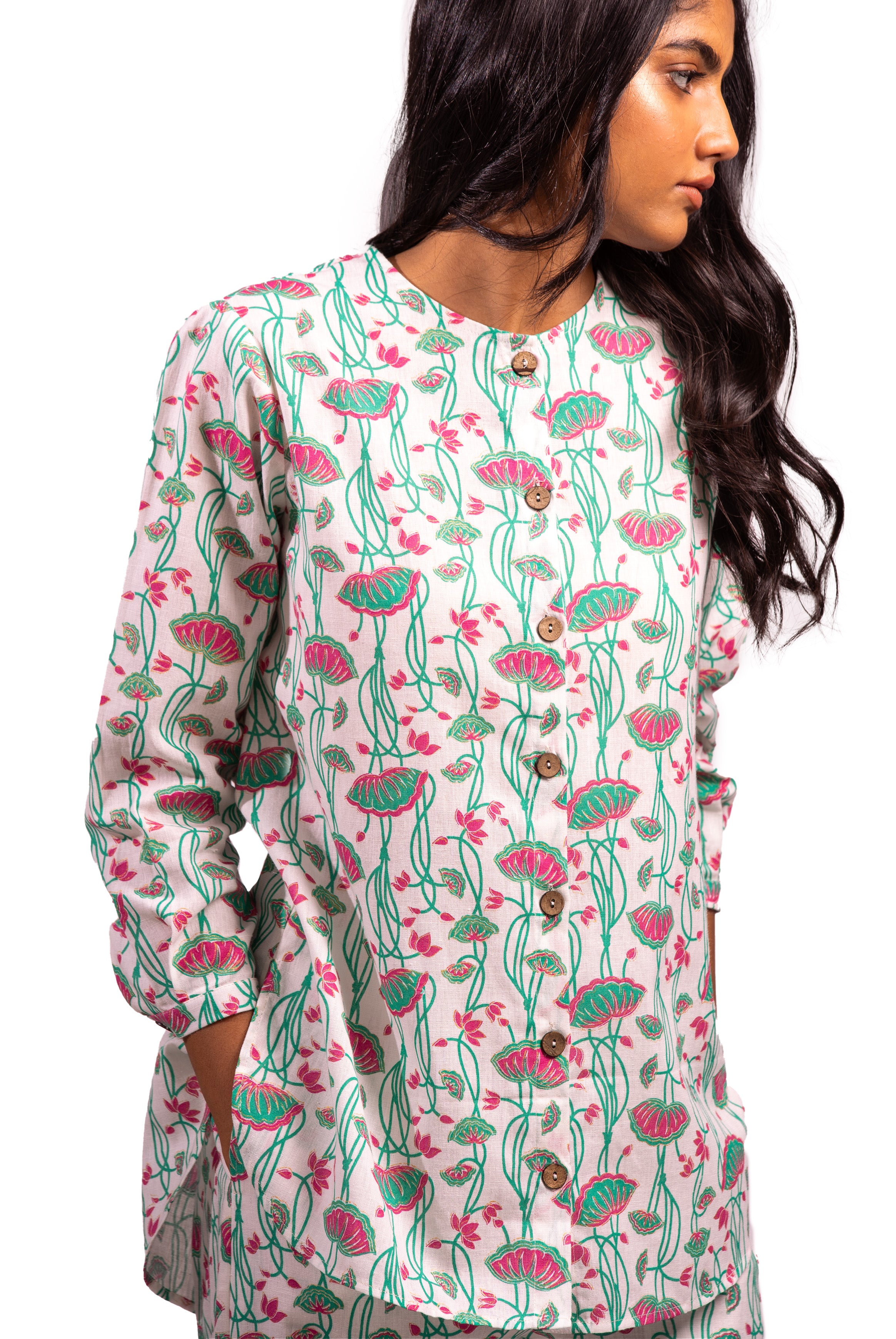 Squil Printed Shirt | Floral