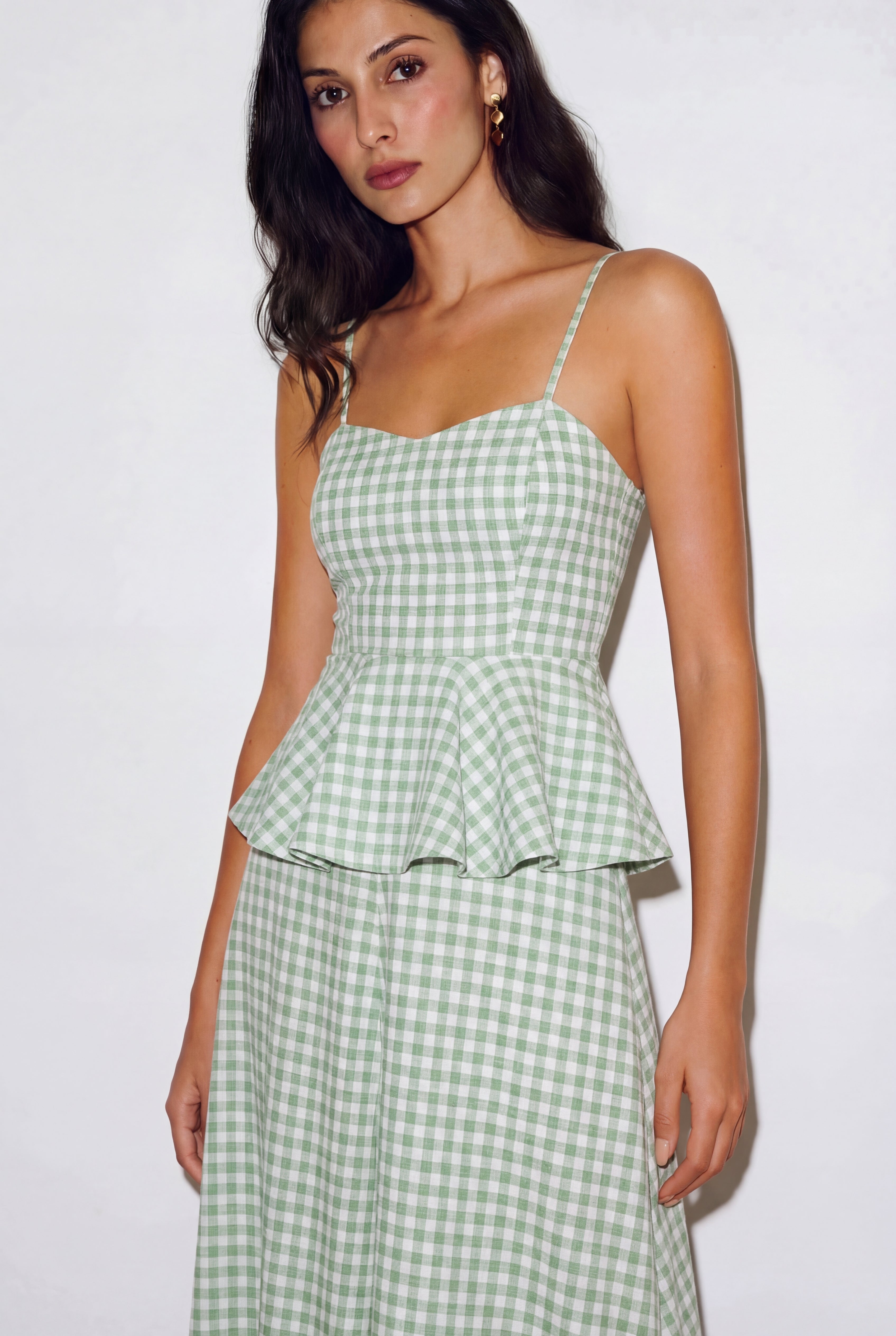Play Gingham Coord - Green