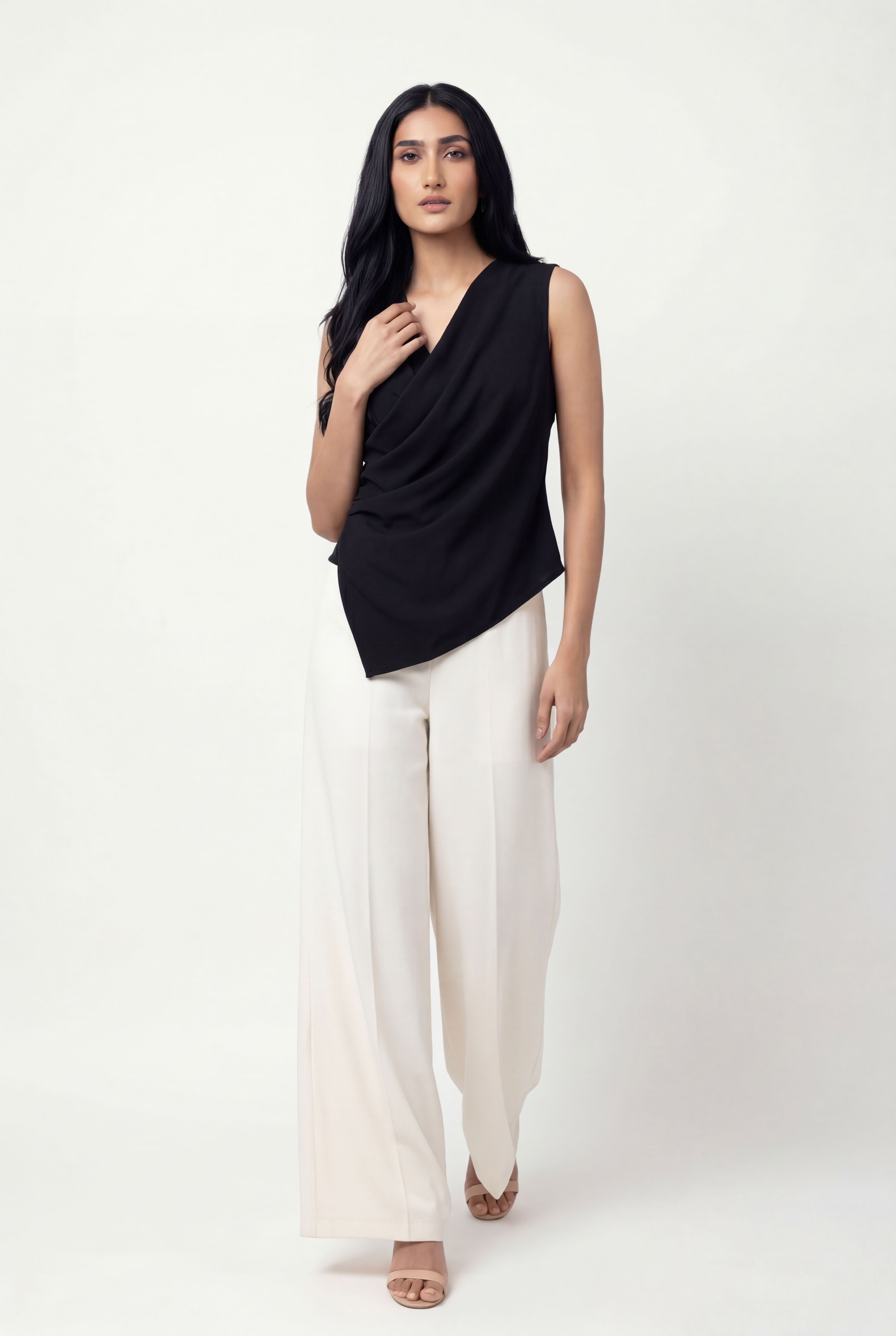 Cowl Cross Coord - Onyx