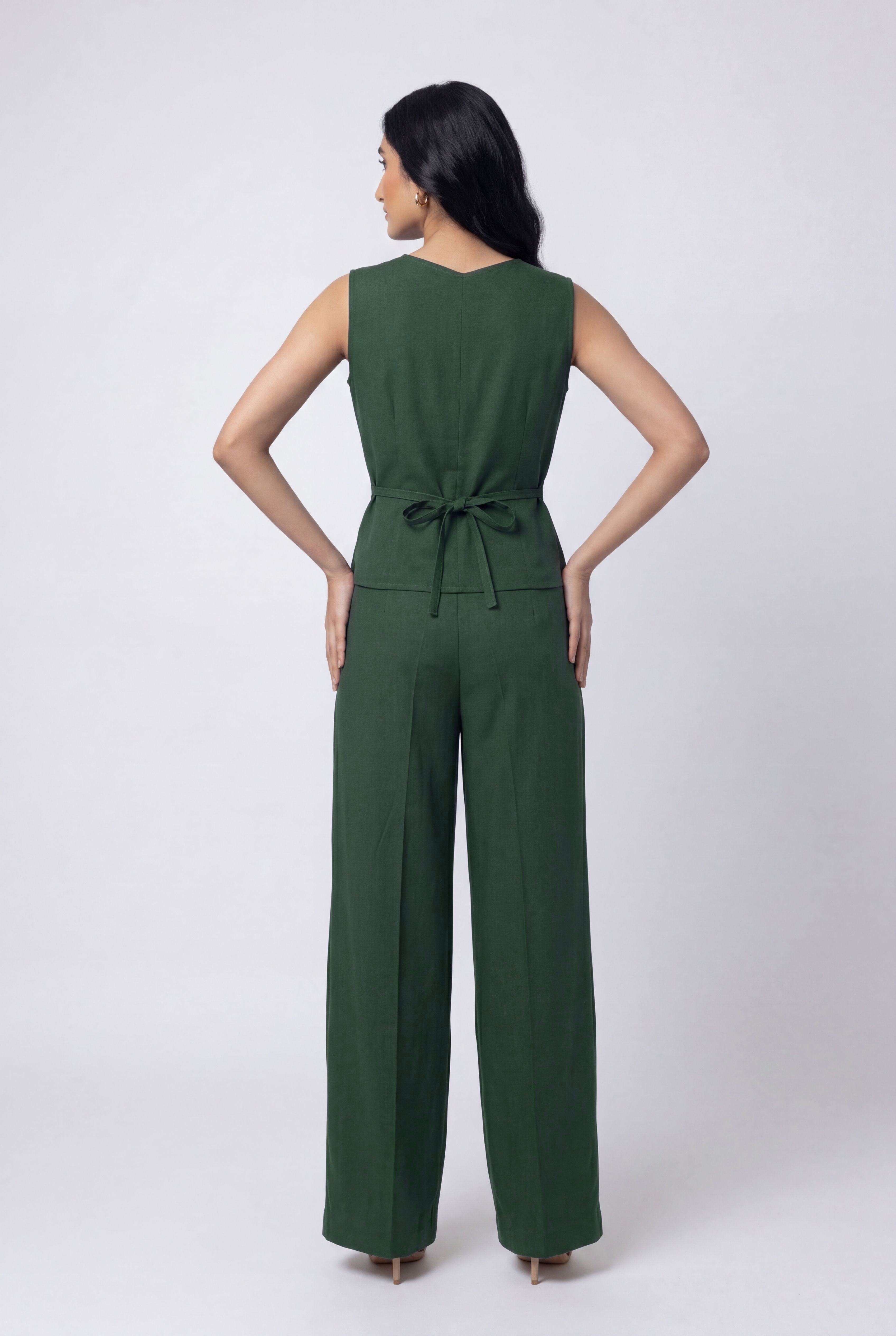 Cowl Cross Coord - Jade