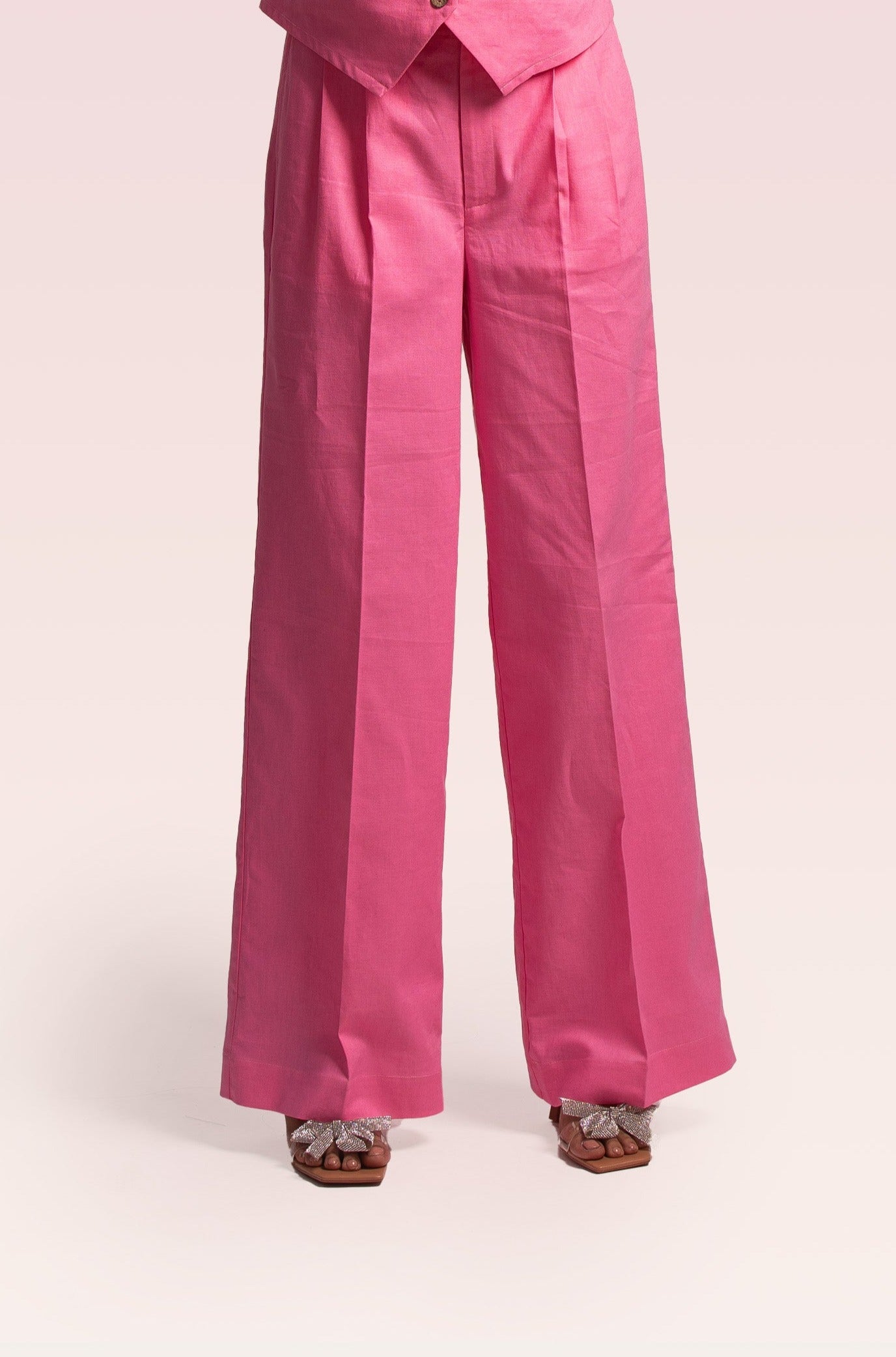 Girth High Waisted Pants | Pink