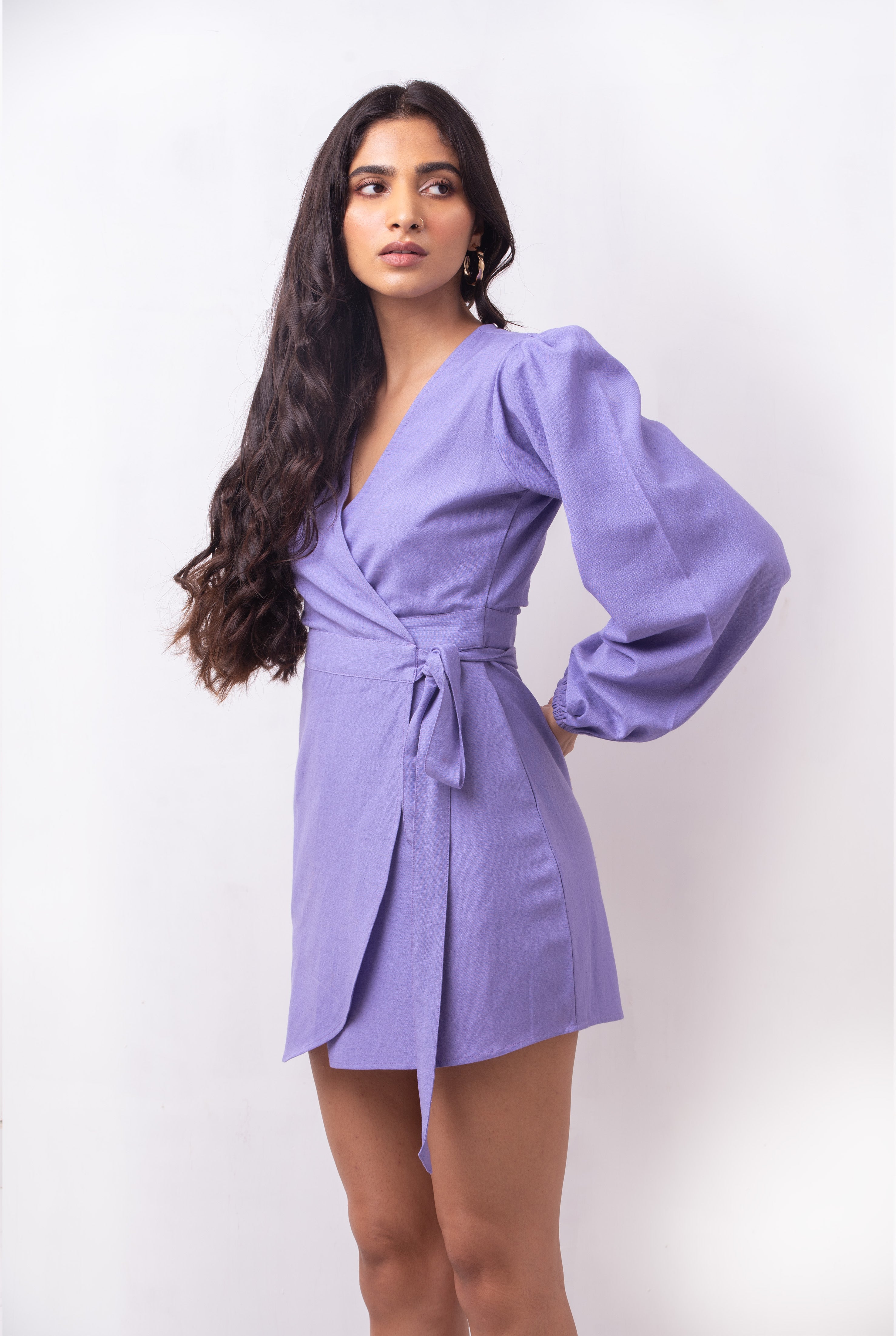 Leiya Dress | Purple