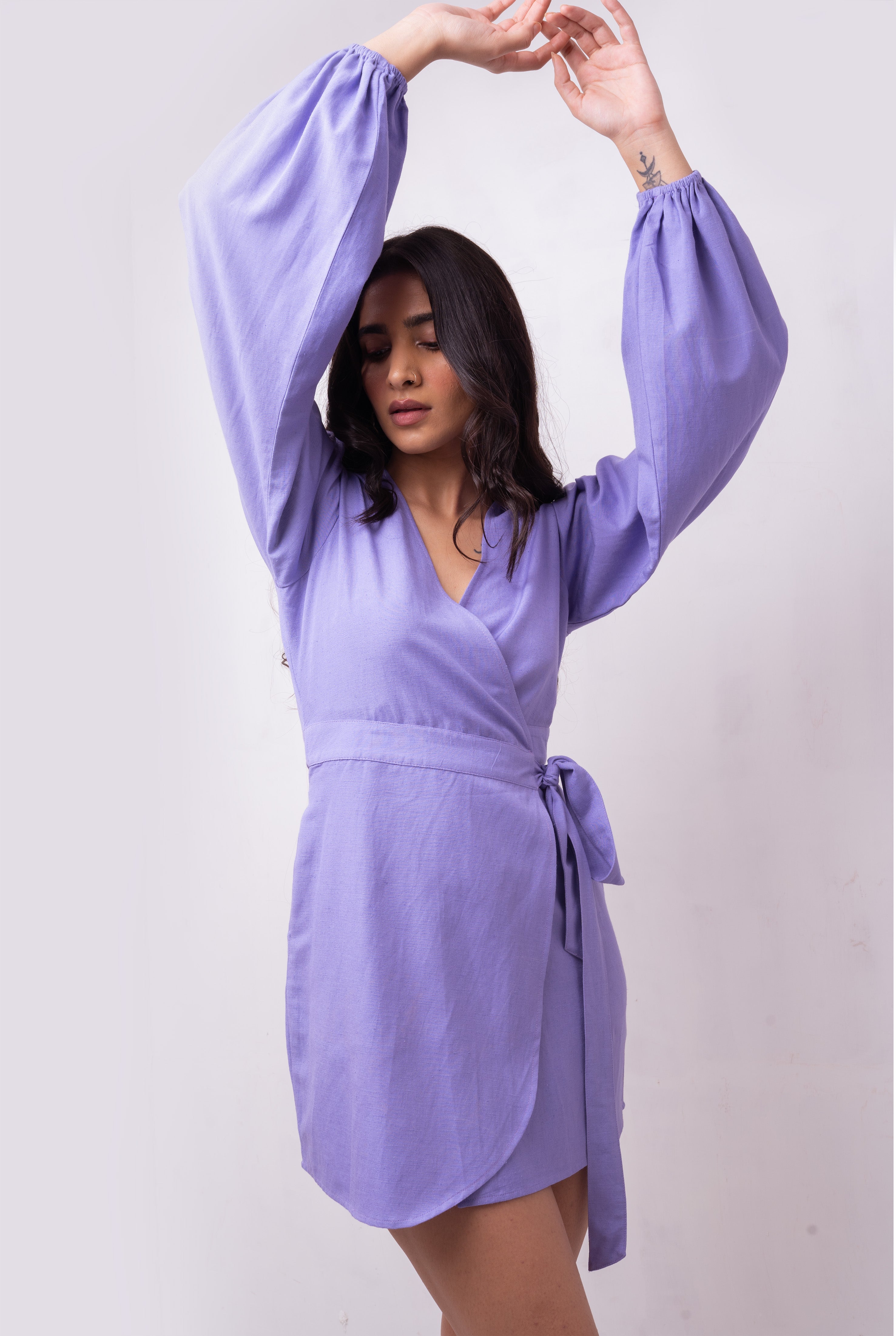 Leiya Dress | Purple