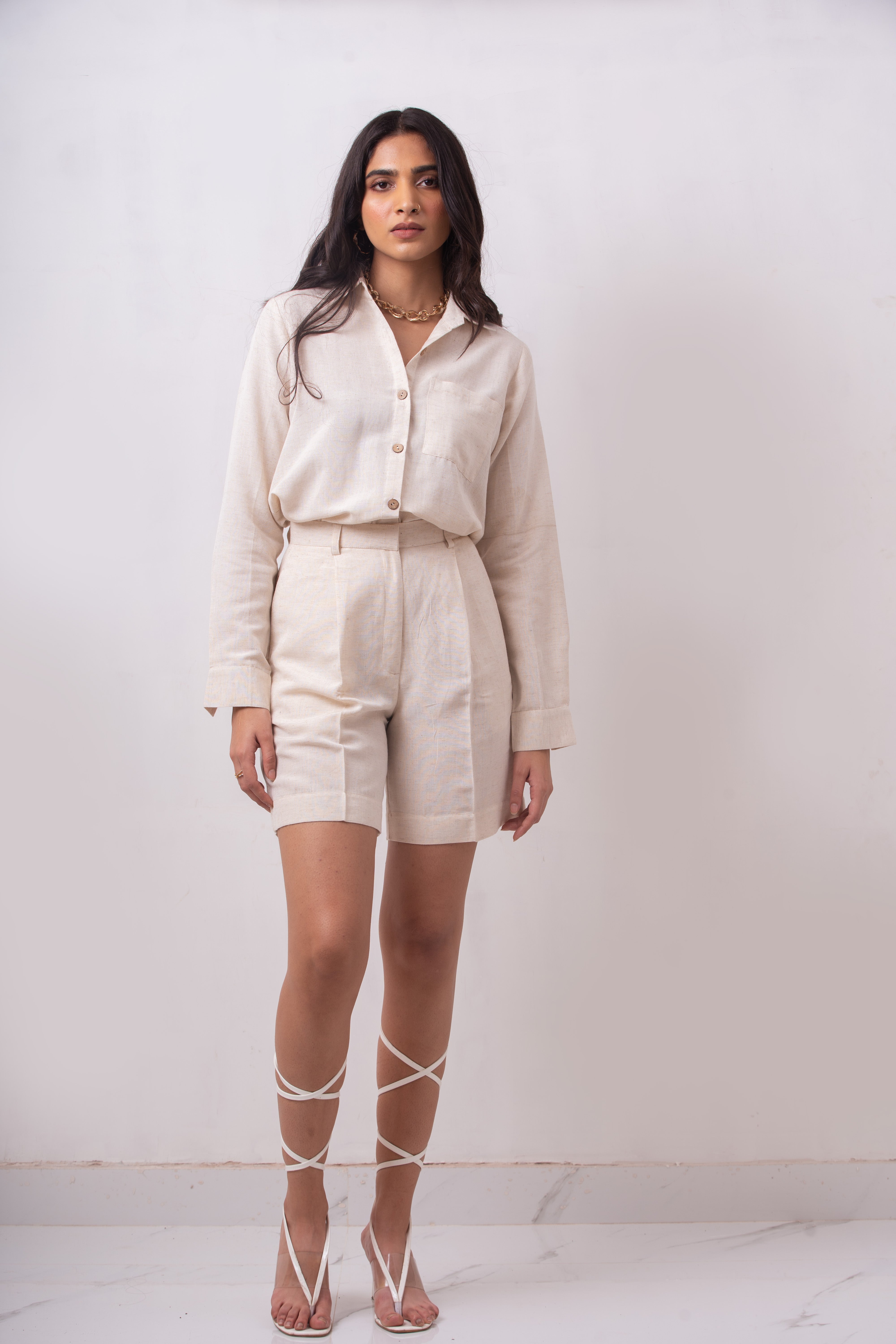 Enate Regular Shirt | Off White