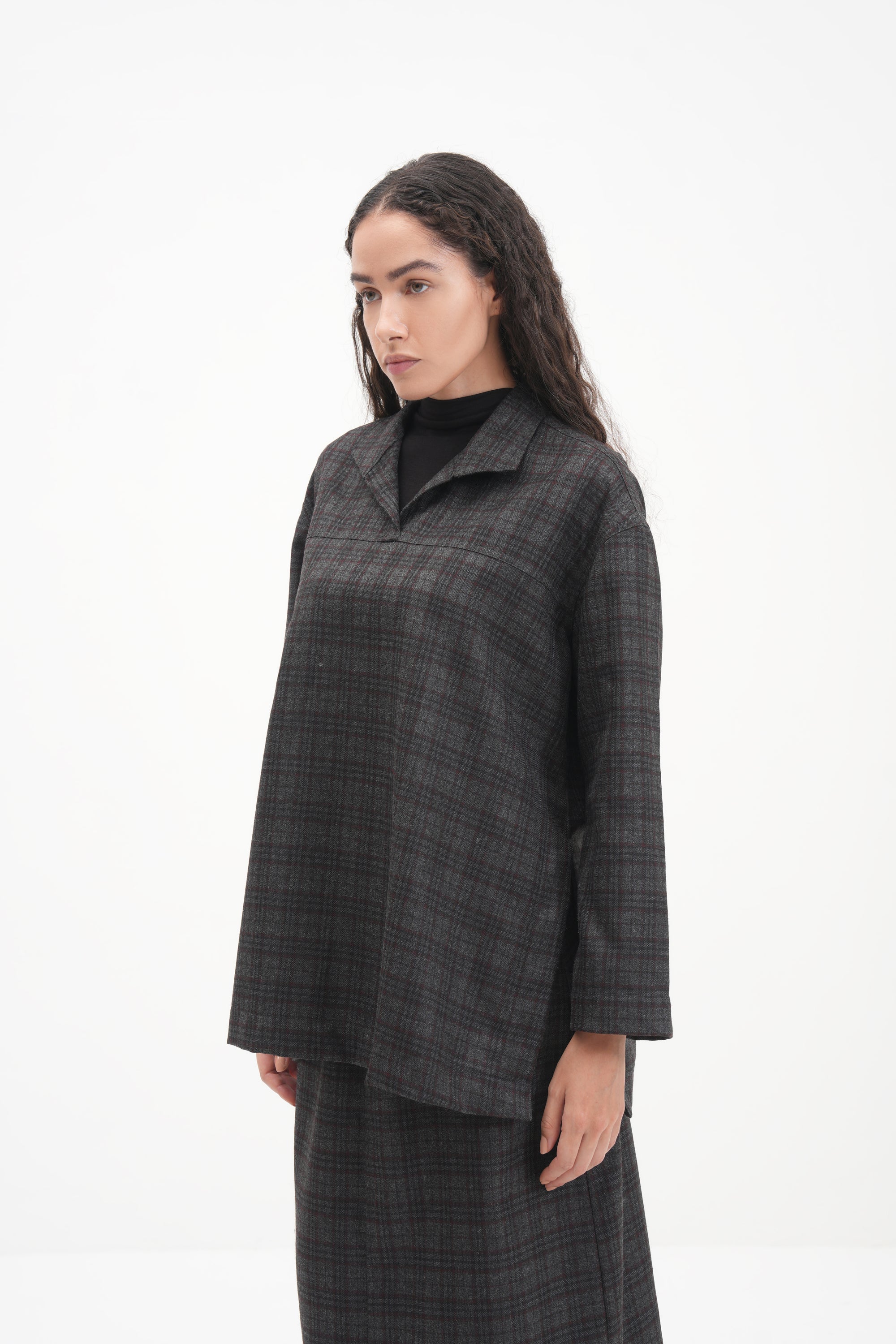 Phiran - Black Check