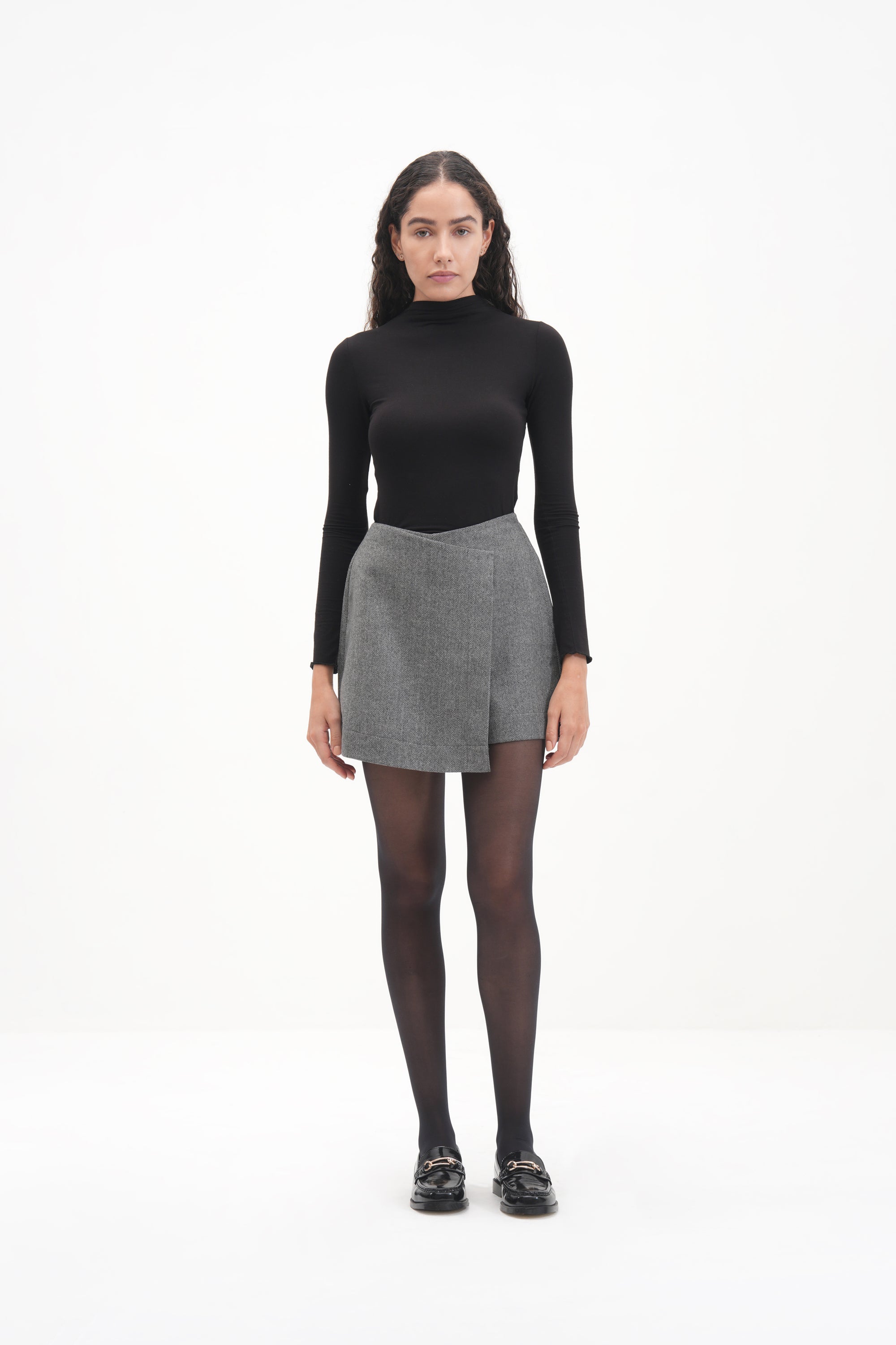 #Color_Grey Herringbone