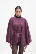 Mica Cape Pink Check