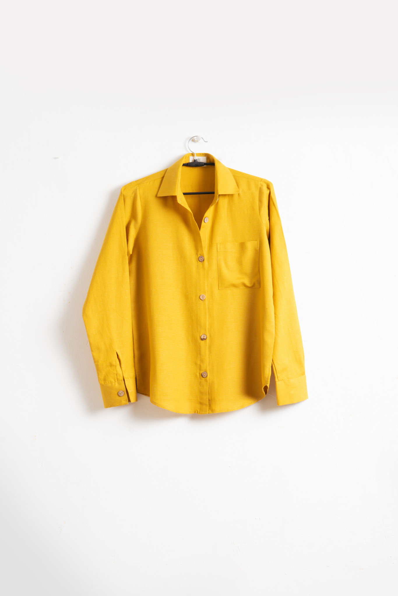 Enate Regular Shirt | Mustard