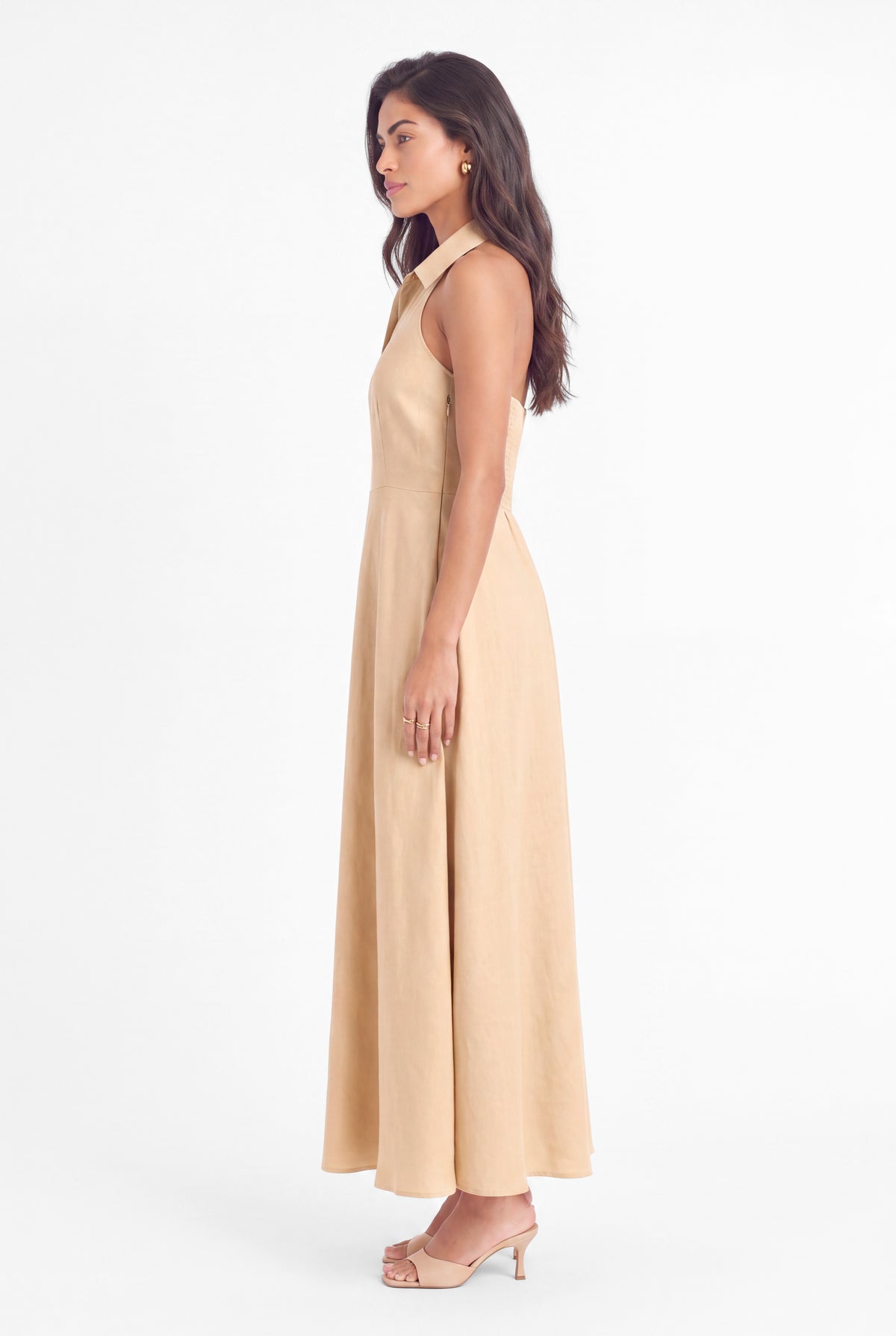 Mia Dress - Beige