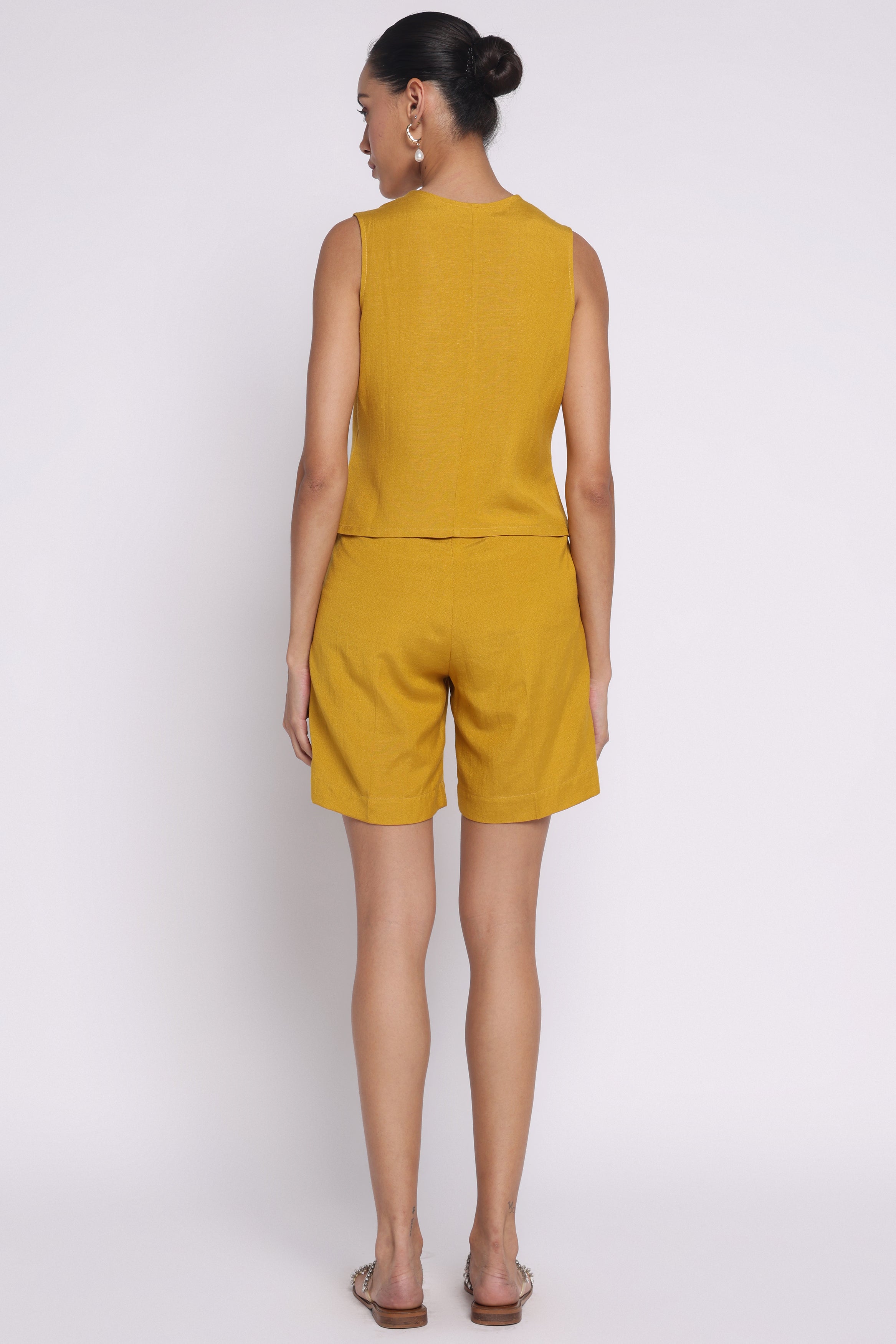 Ouve Shorts | Mustard