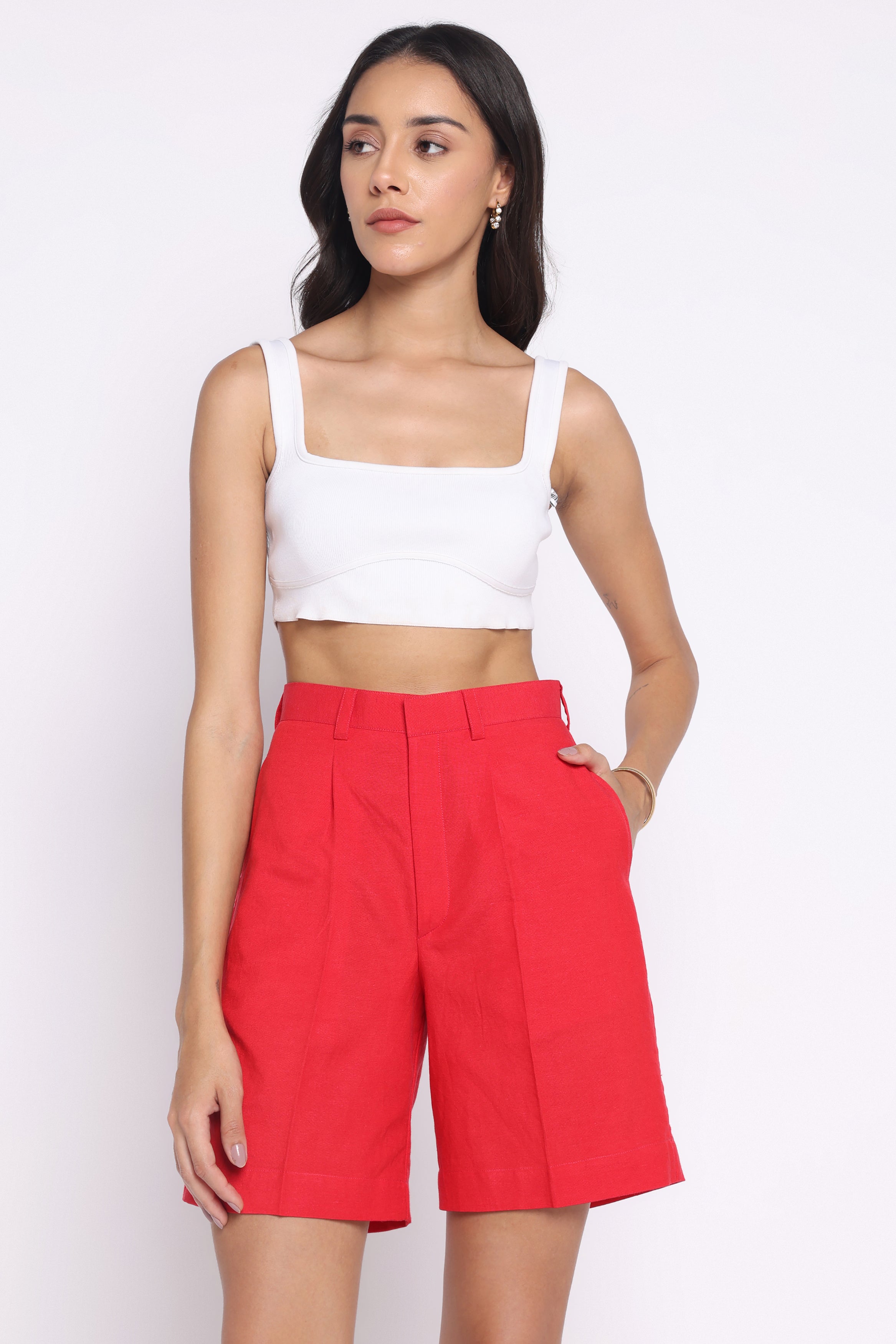 Ouve Shorts | Red