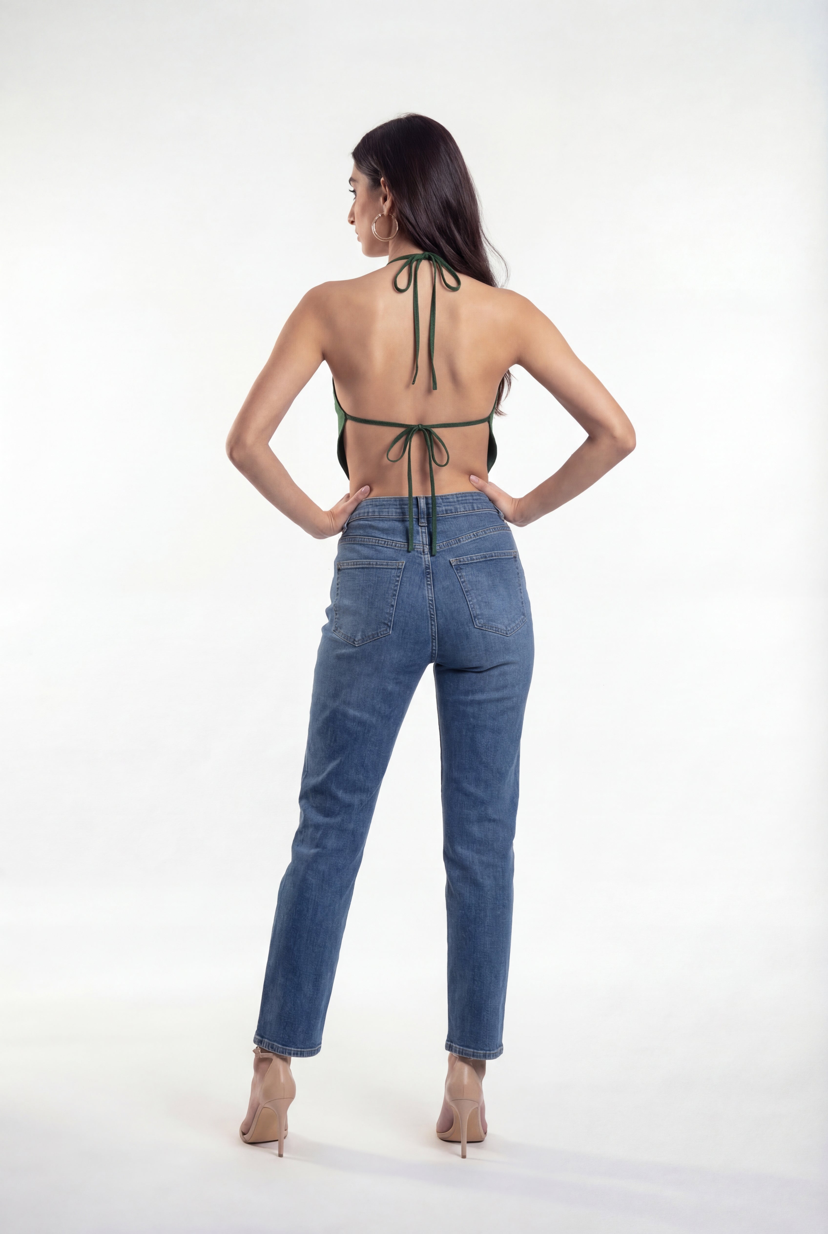 Sway Cowl Top - Jade