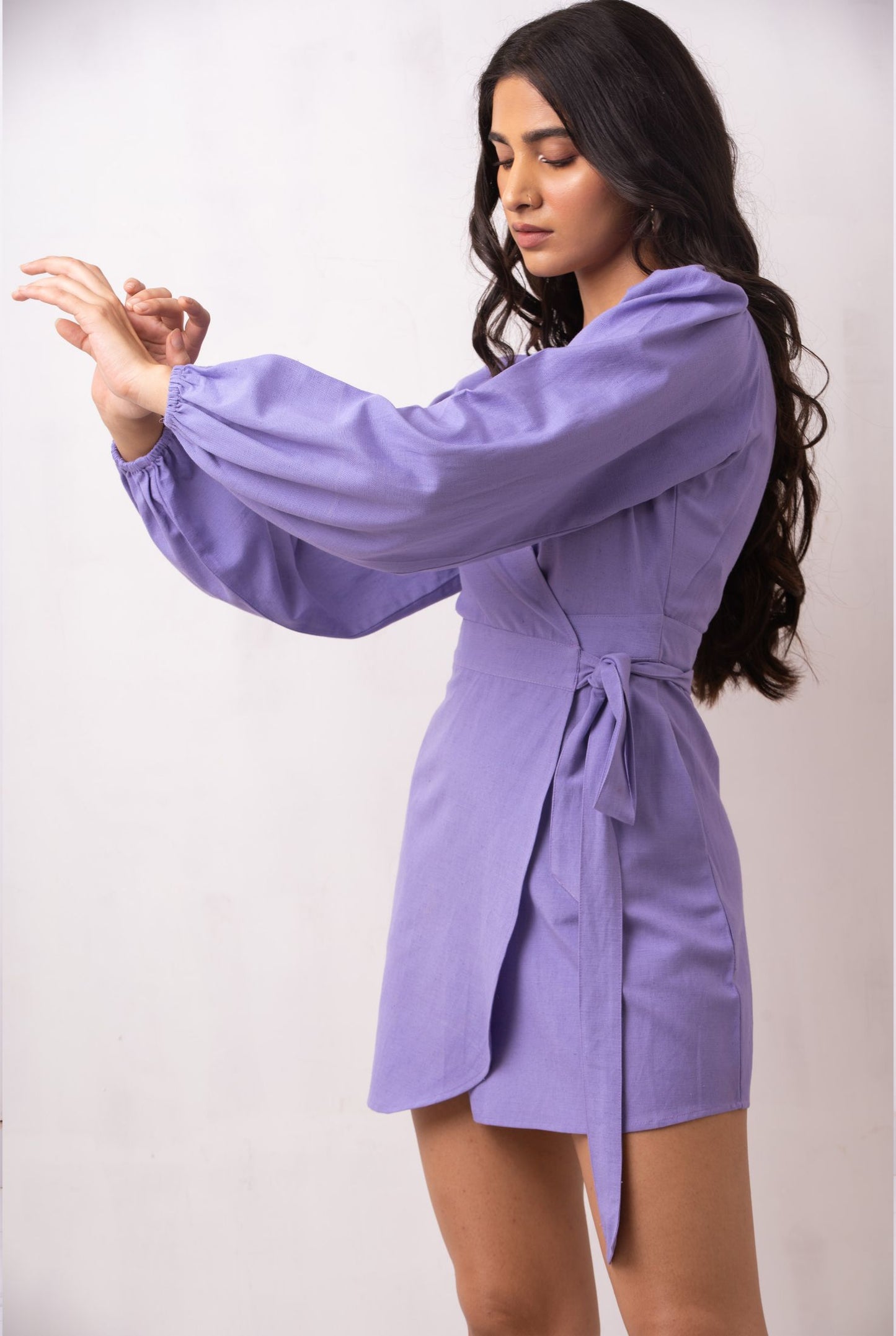 Leiya Dress | Purple