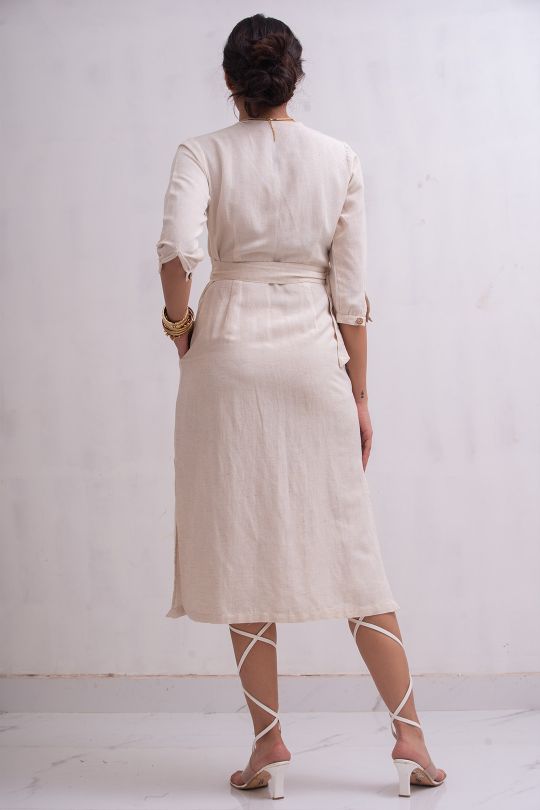 Selah Dress | Offwhite